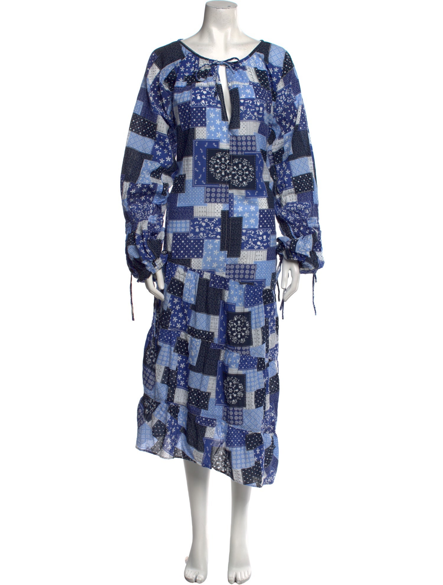 By Malene Birger Printed Long Dress