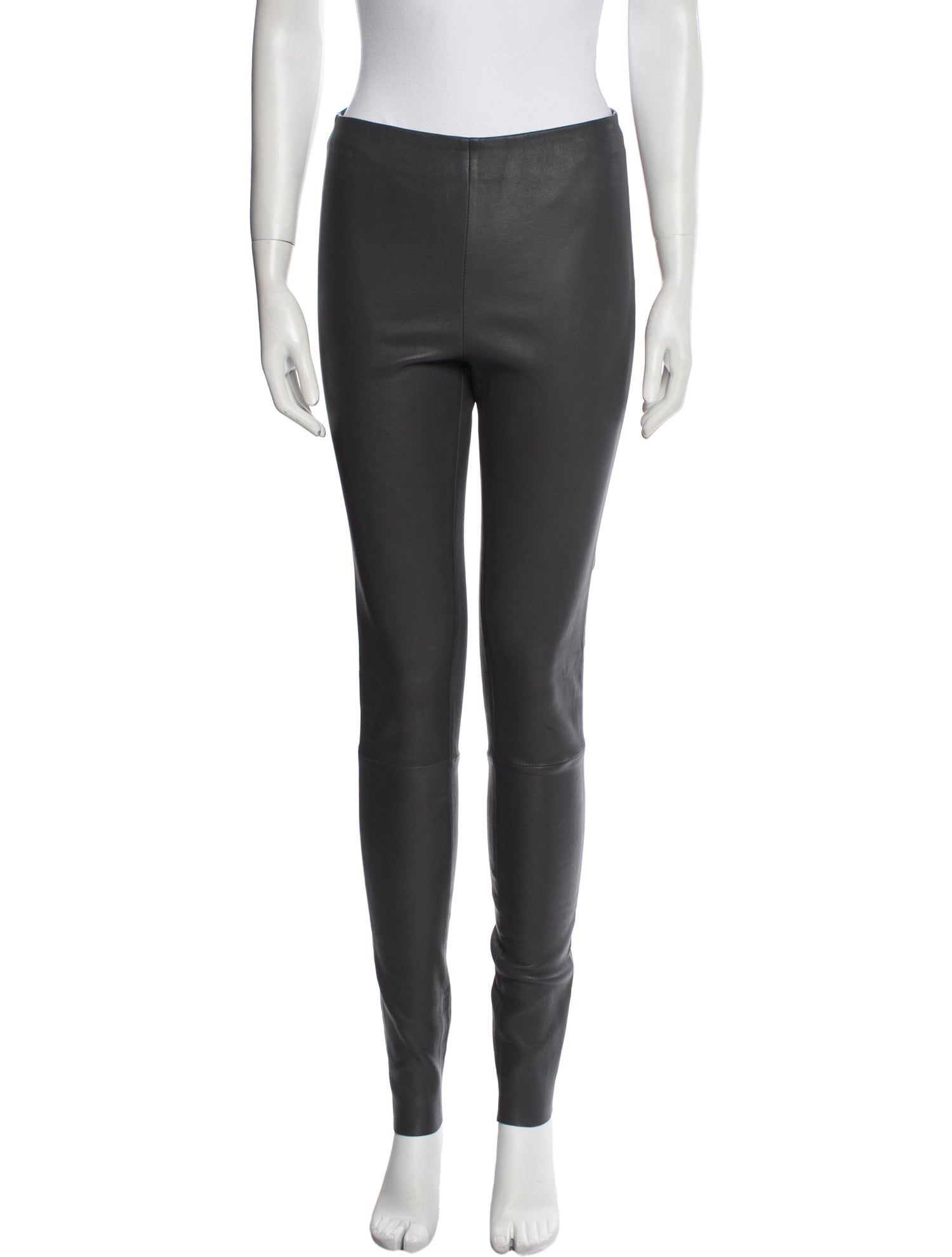 By Malene Birger Leather Skinny Leg Pants