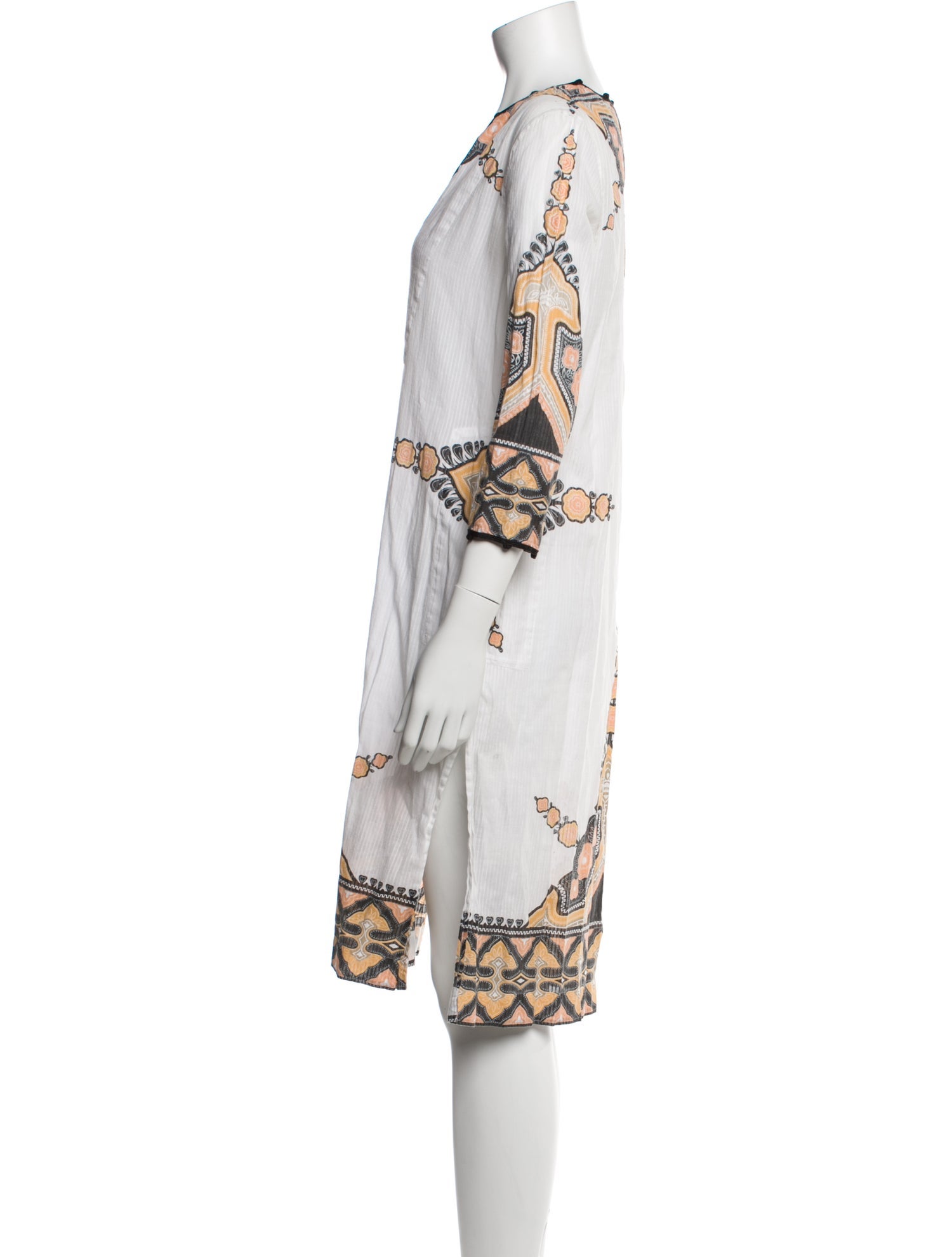 By Malene Birger Printed Knee-Length Dress