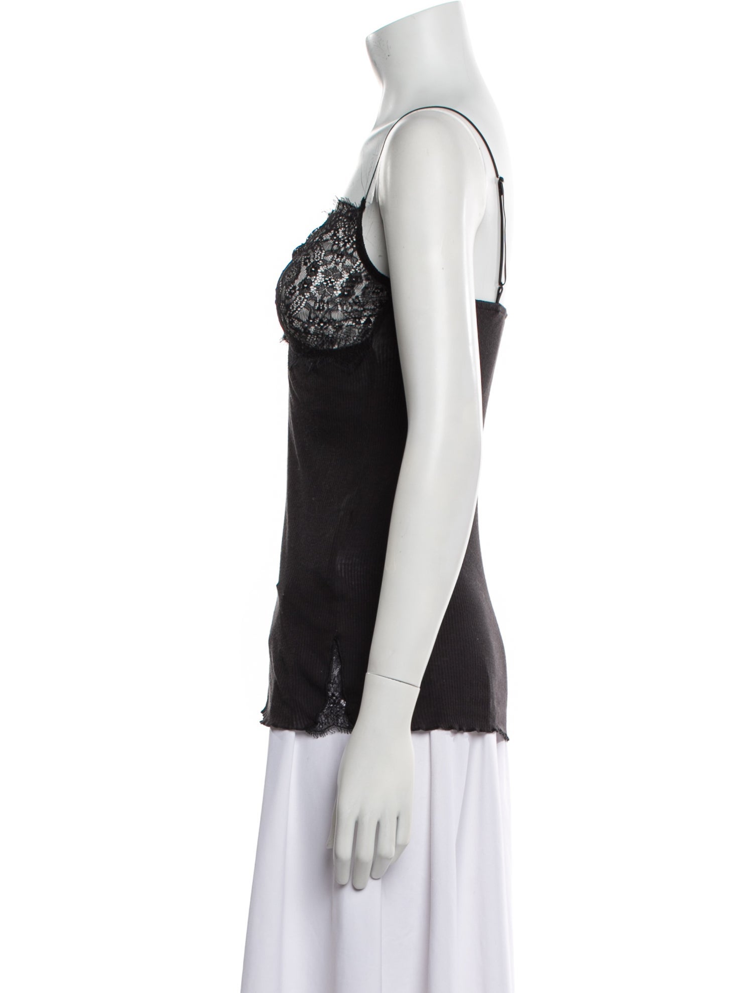 By Malene Birger Square Neckline Sleeveless Top
