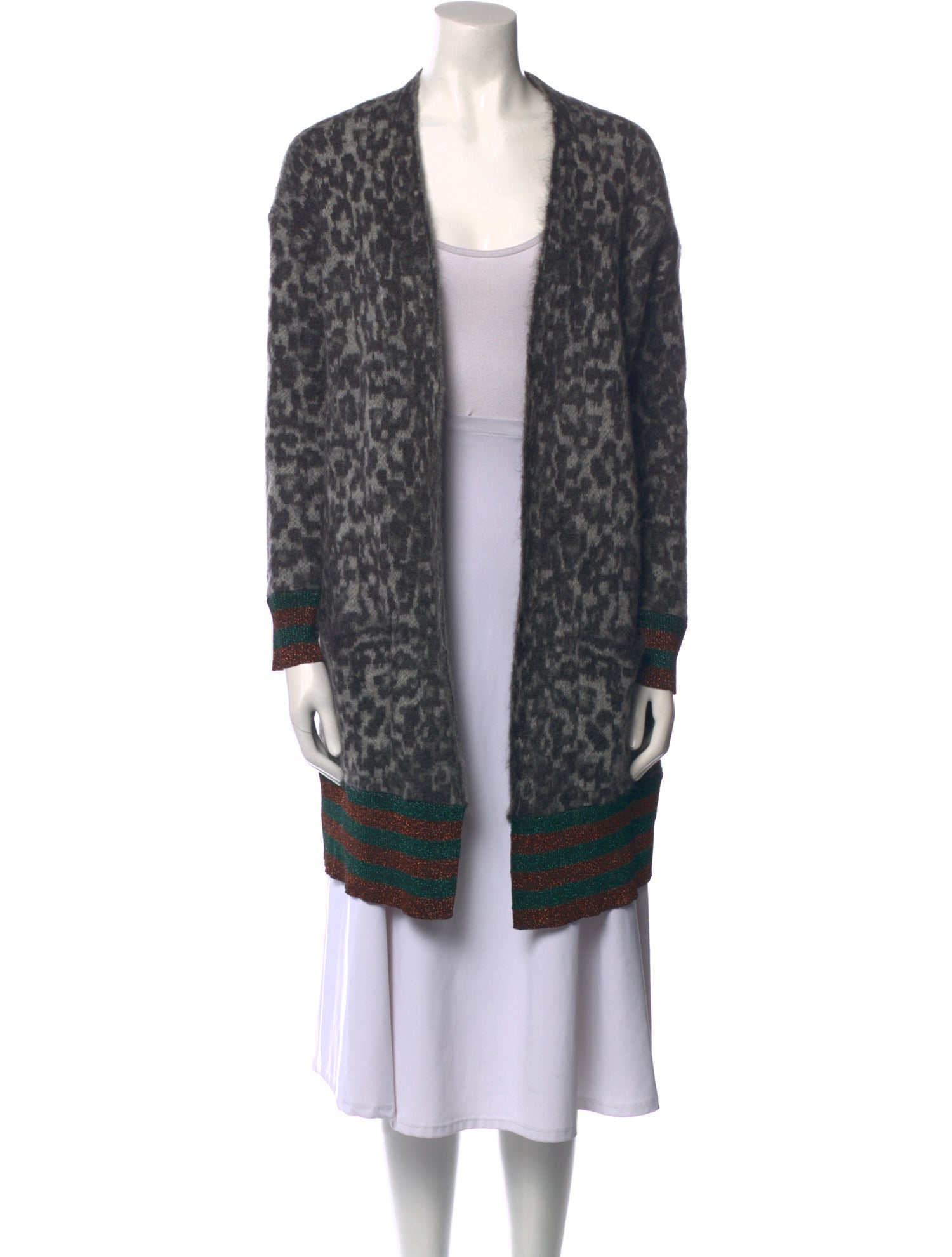 By Malene Birger Mohair Animal Print Sweater