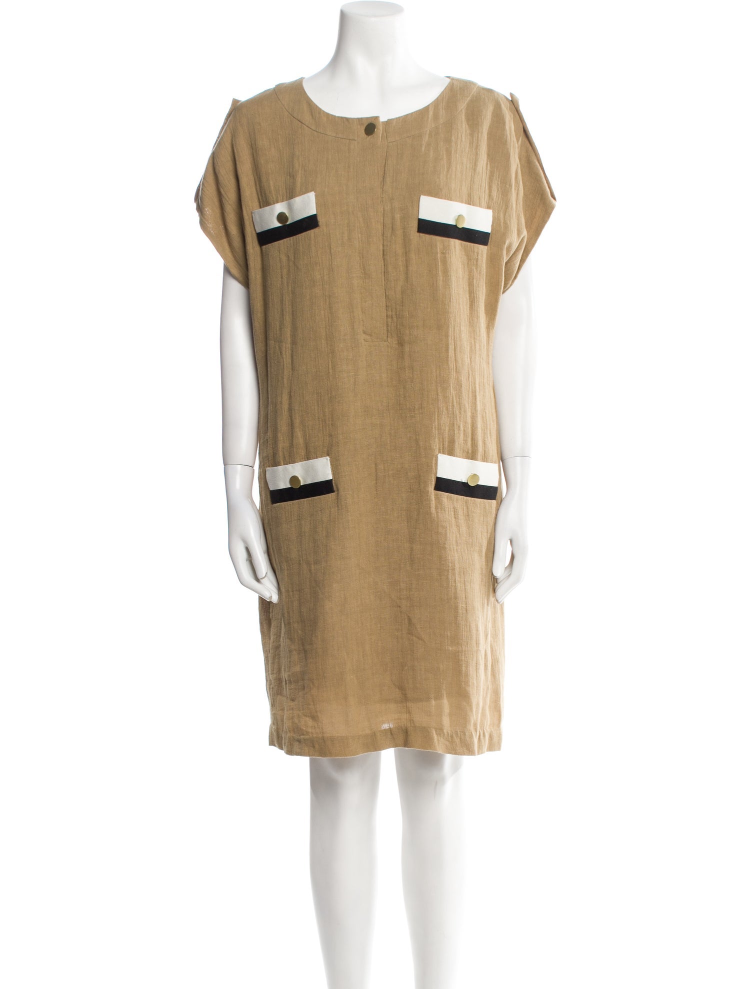 By Malene Birger Linen Knee-Length Dress