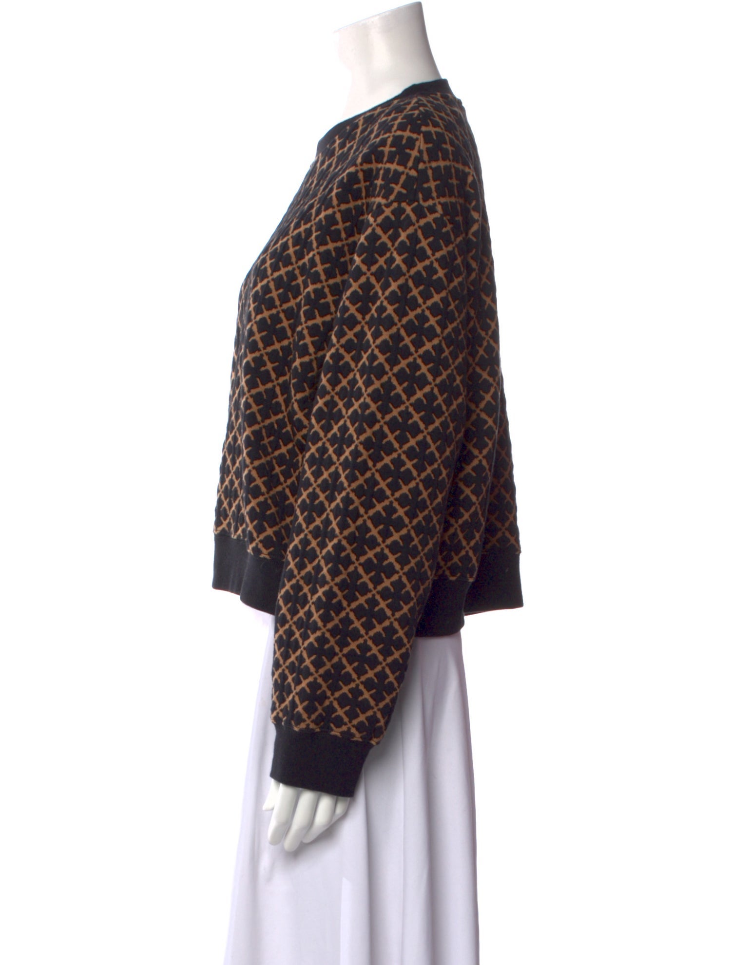 By Malene Birger Printed Crew Neck Sweater