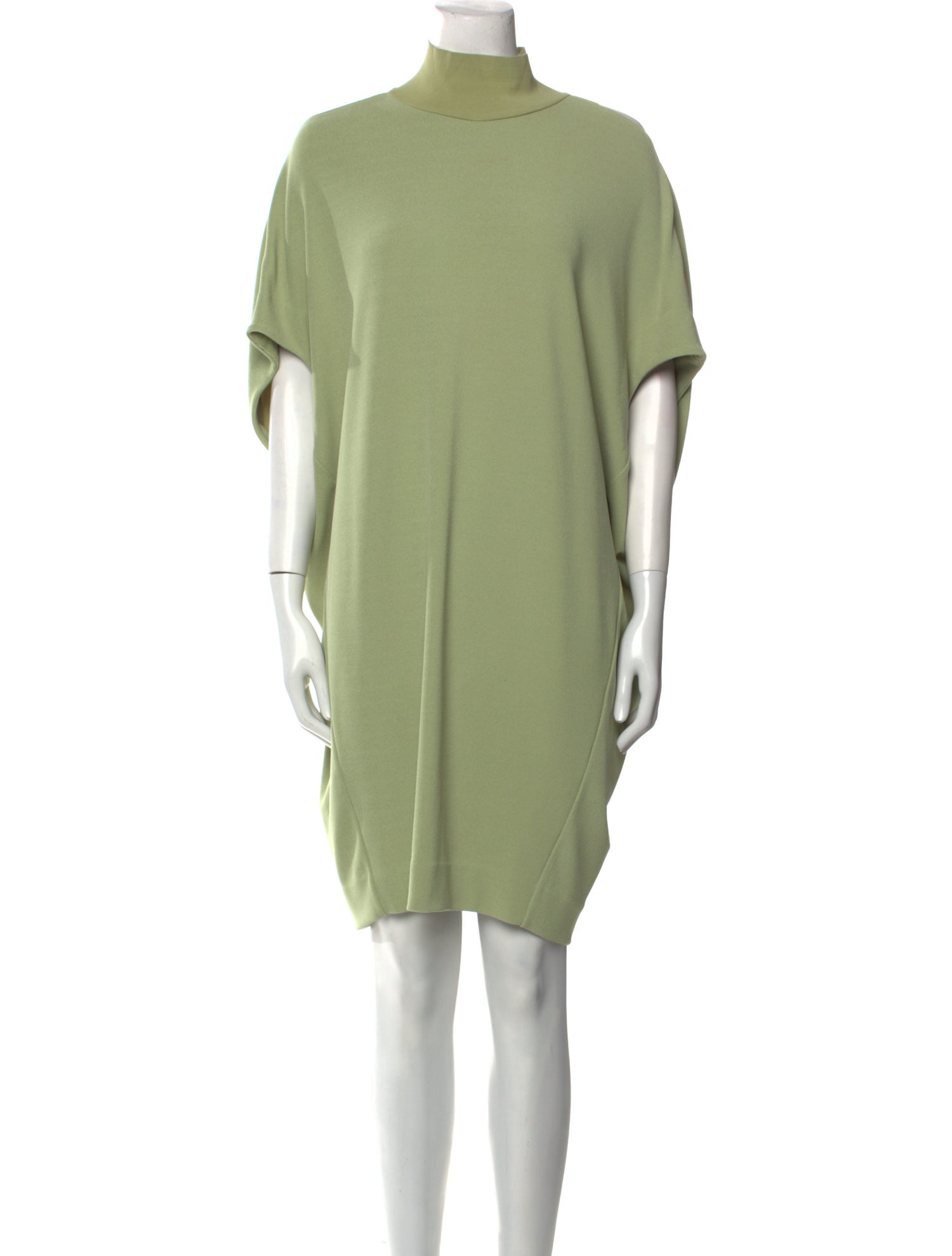 By Malene Birger Mock Neck Mini Dress