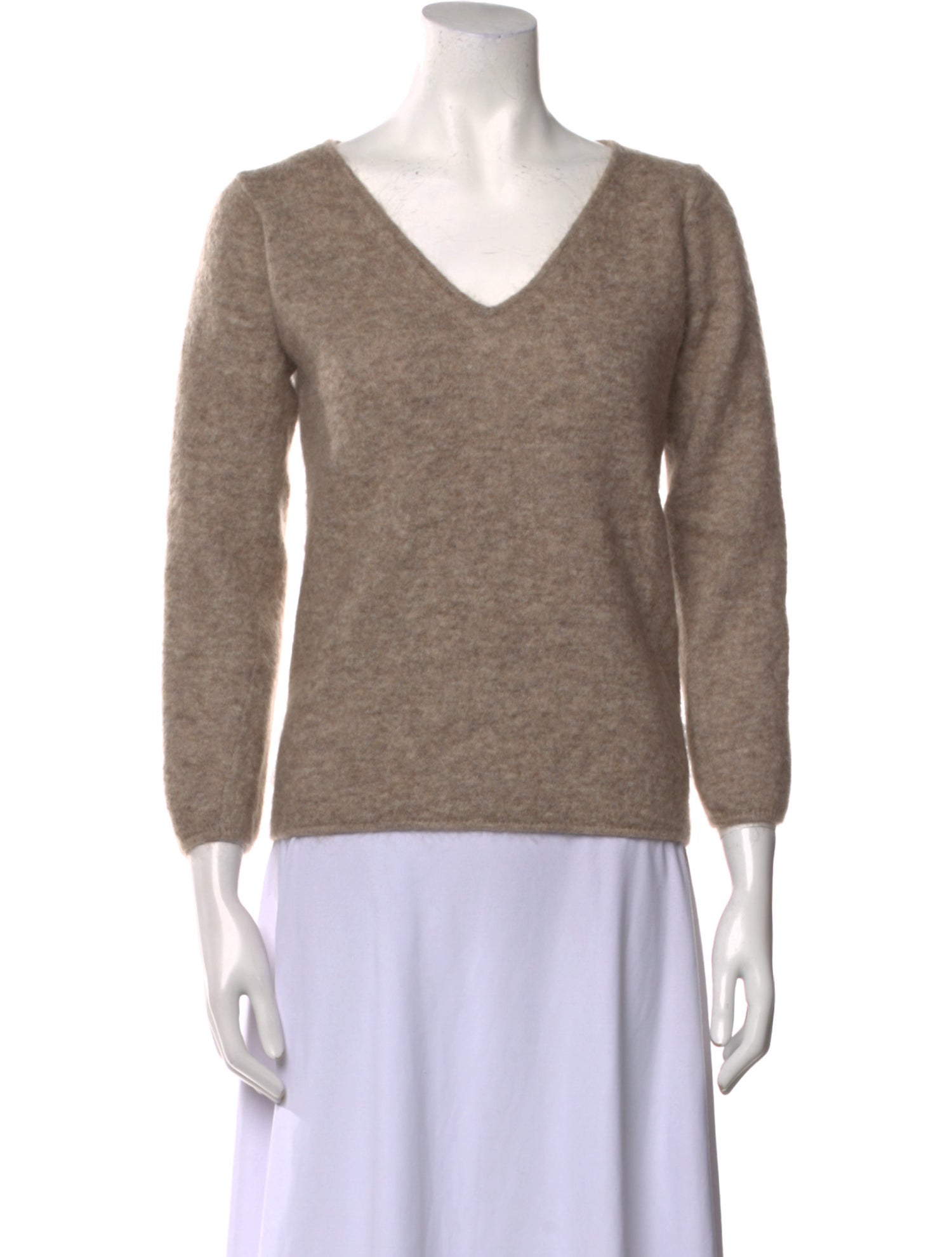 By Malene Birger Mohair V-Neck Sweater