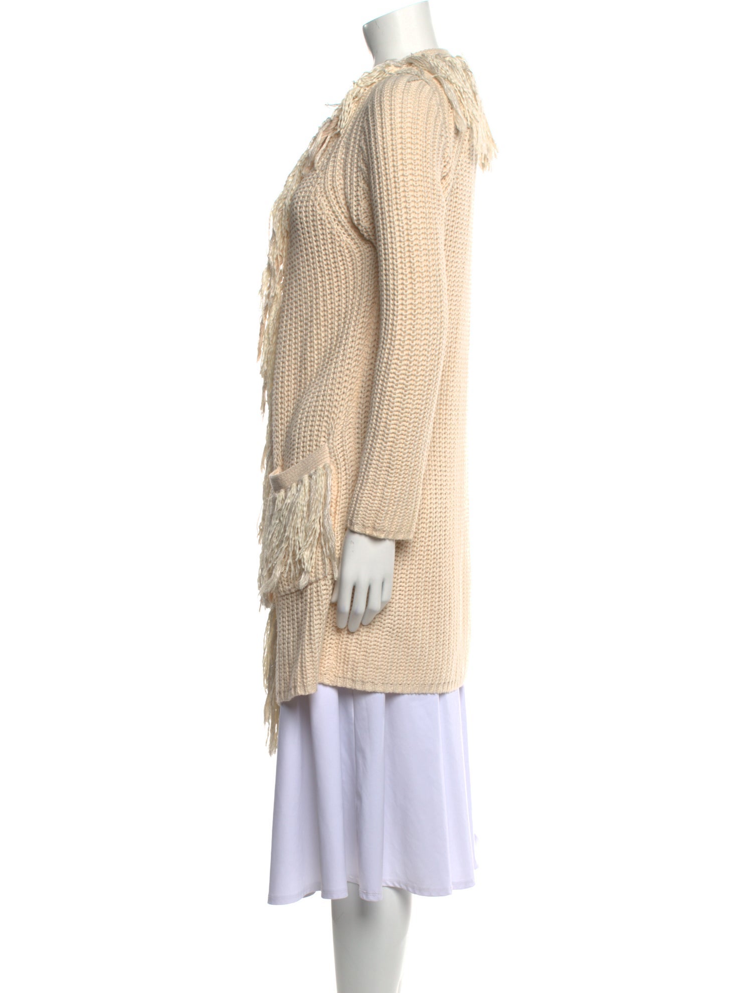 By Malene Birger Linen Open Front Sweater