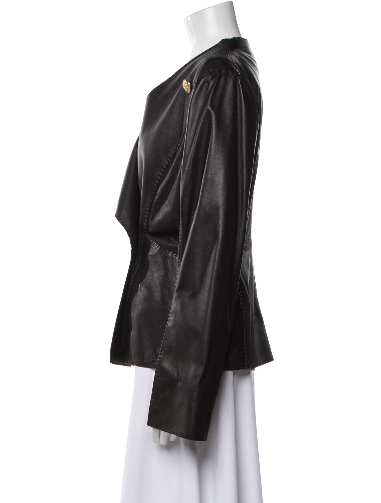 By Malene Birger Leather Biker Jacket
