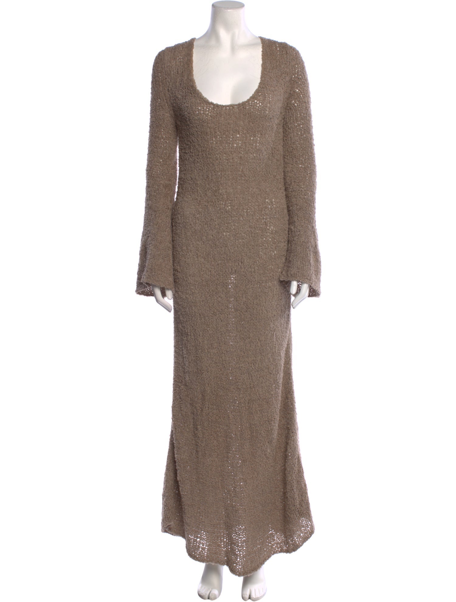 By Malene Birger Scoop Neck Long Dress
