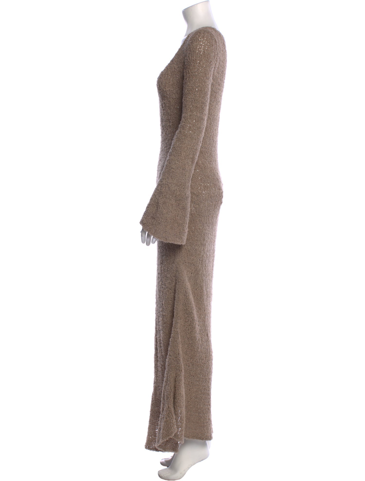 By Malene Birger Scoop Neck Long Dress
