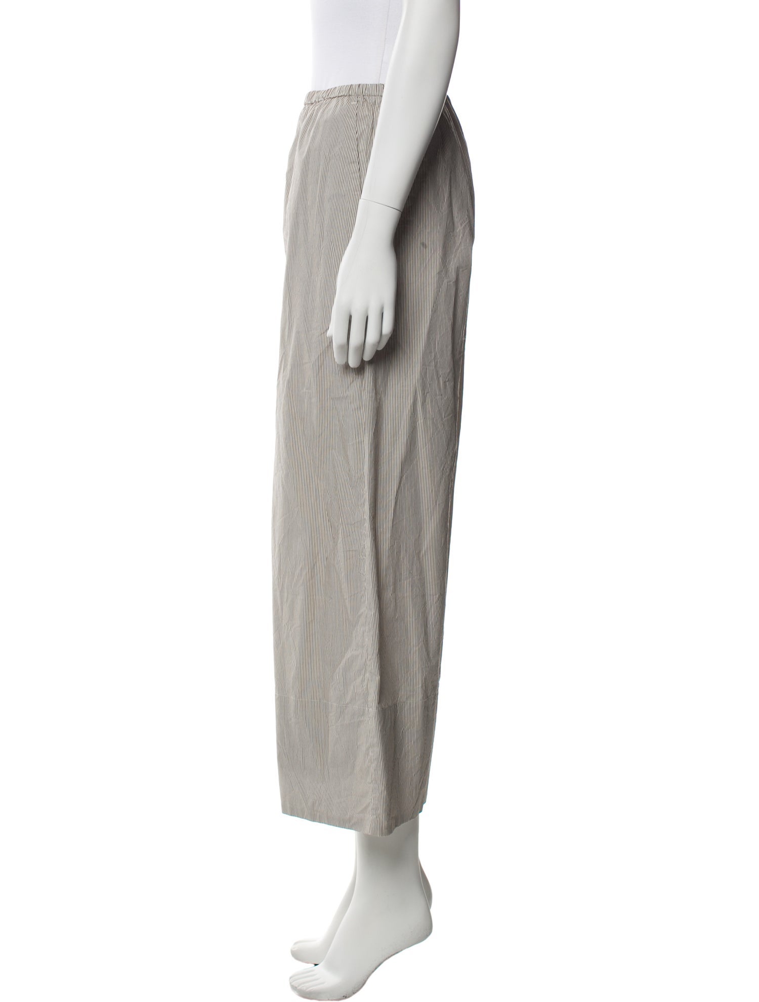By Malene Birger Striped Wide Leg Pants