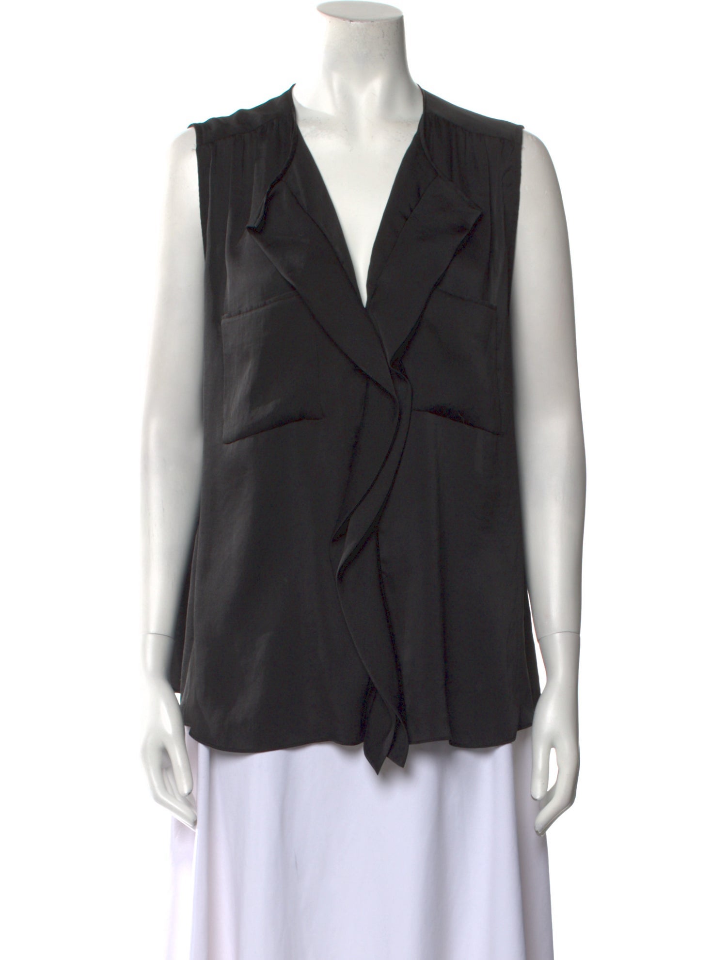 By Malene Birger V-Neck Sleeveless Blouse