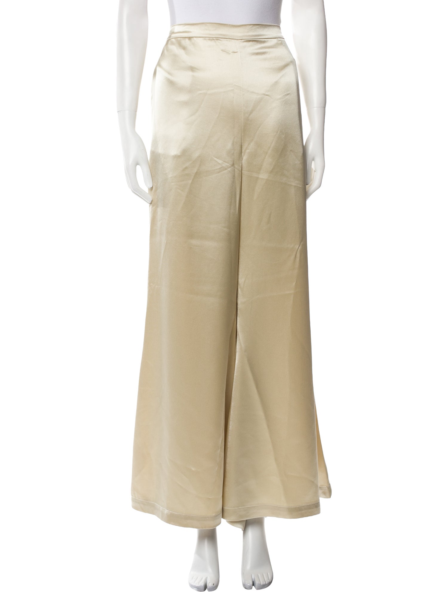 By Malene Birger Satin Wide Leg Pants