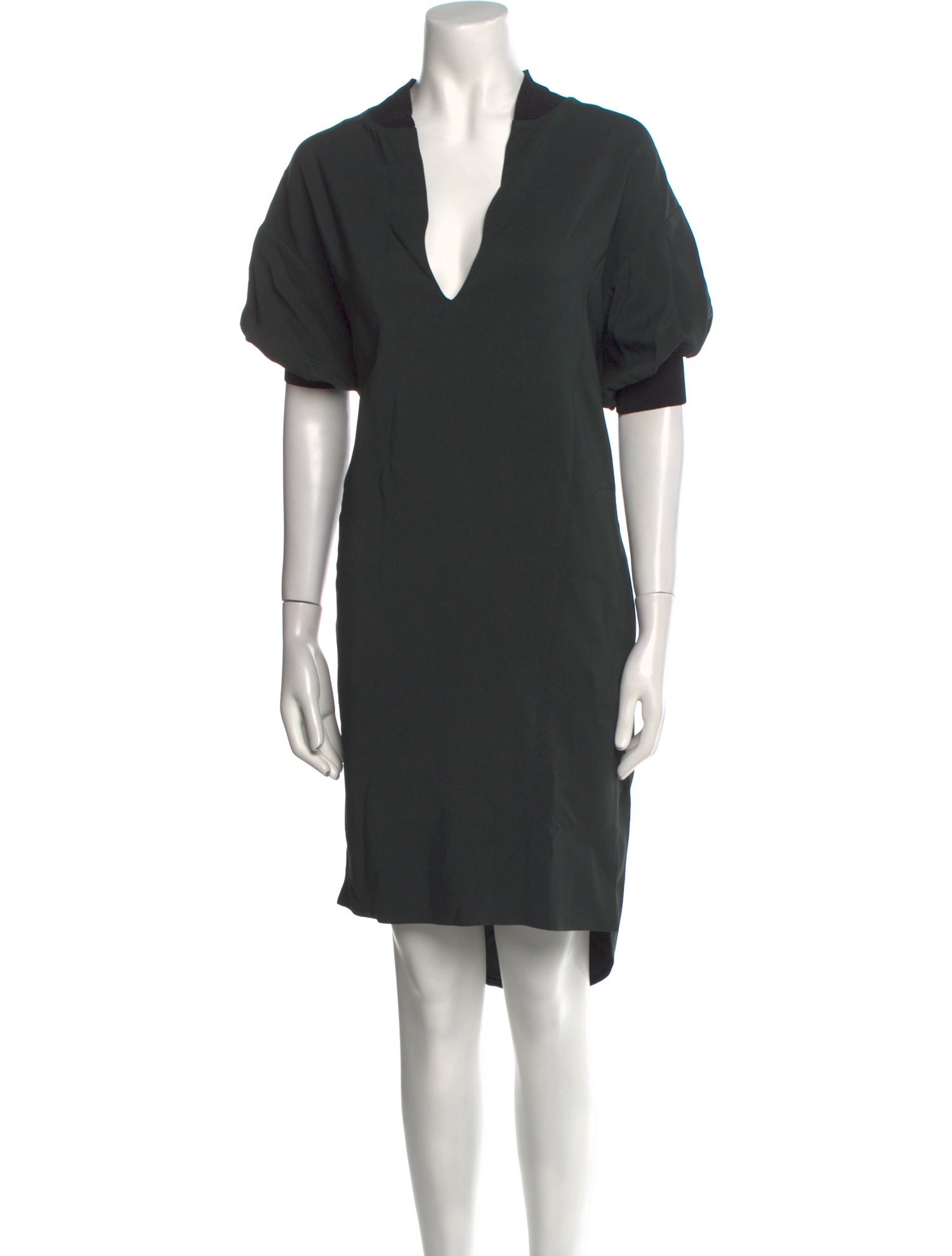 By Malene Birger V-Neck Knee-Length Dress