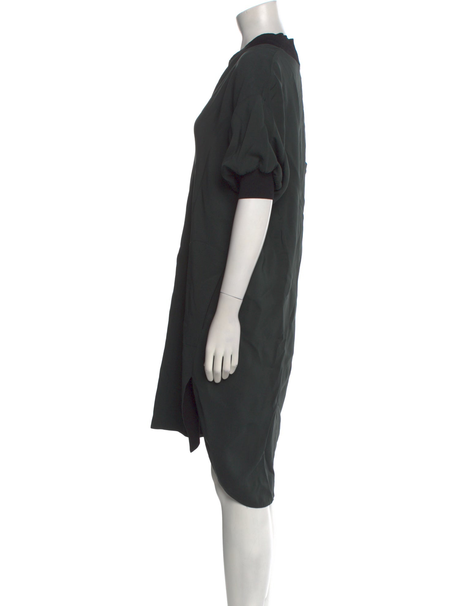 By Malene Birger V-Neck Knee-Length Dress