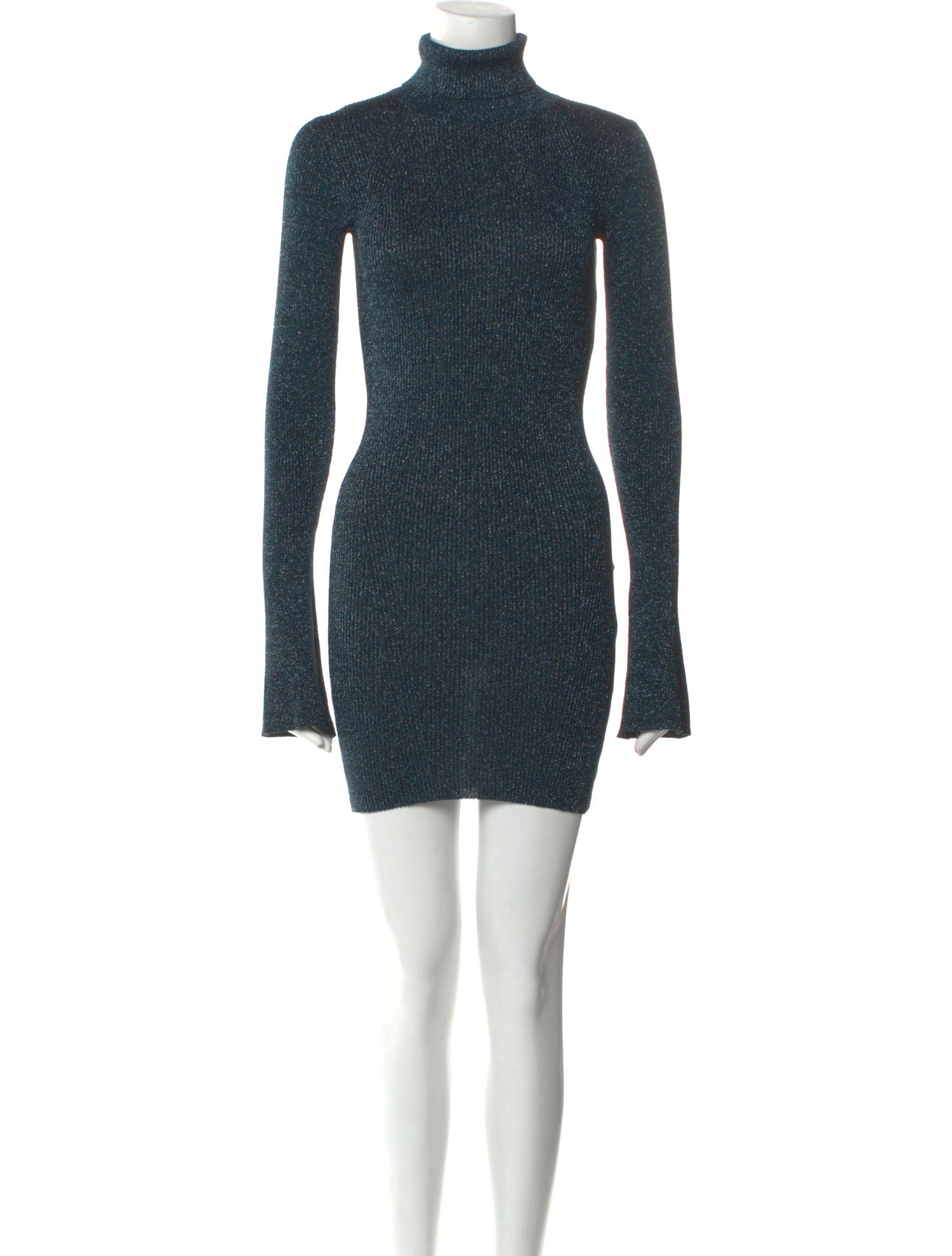 By Malene Birger Turtleneck Mini Dress