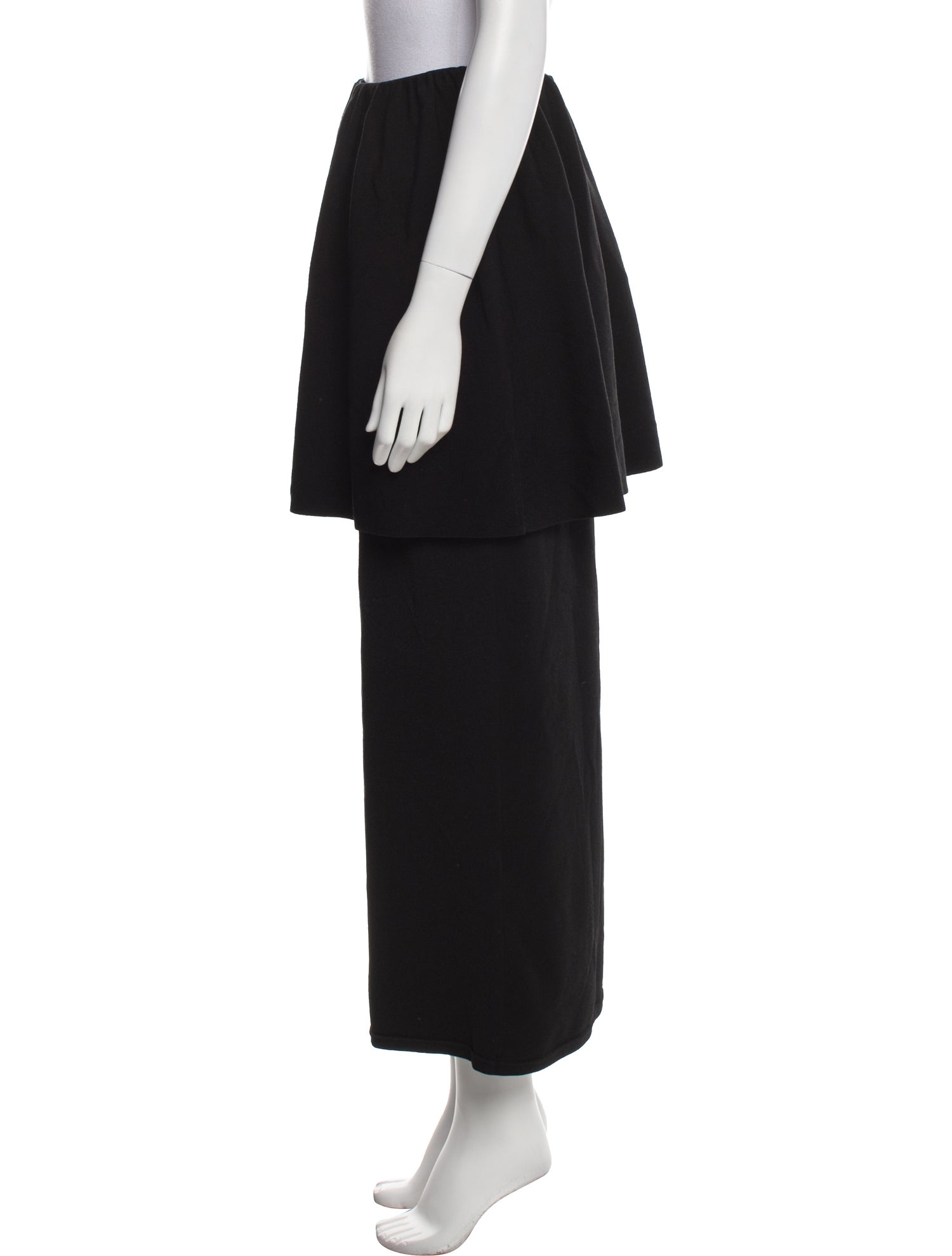 By Malene Birger Ruffle Embellishment Mini Skirt