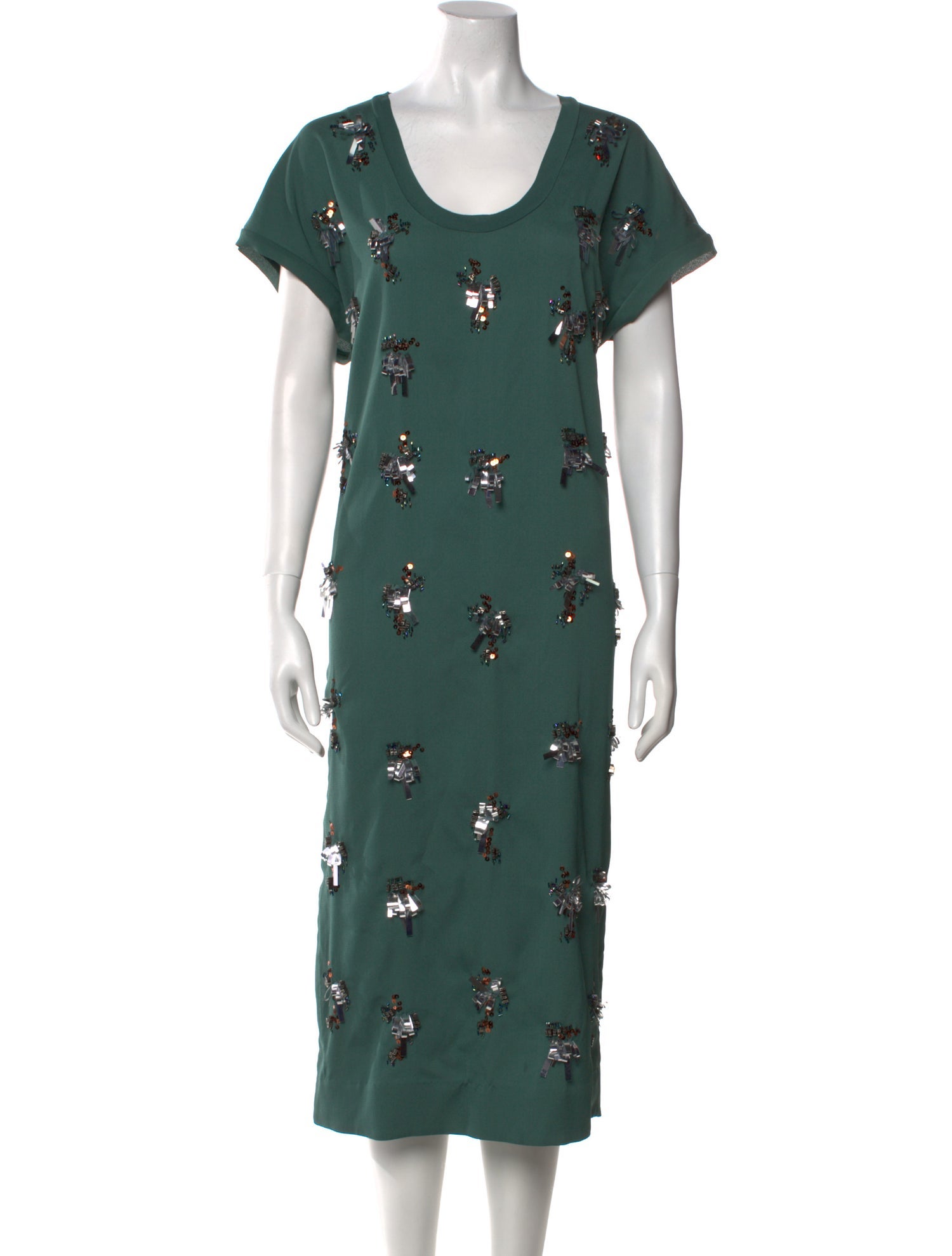 By Malene Birger Scoop Neck Long Dress