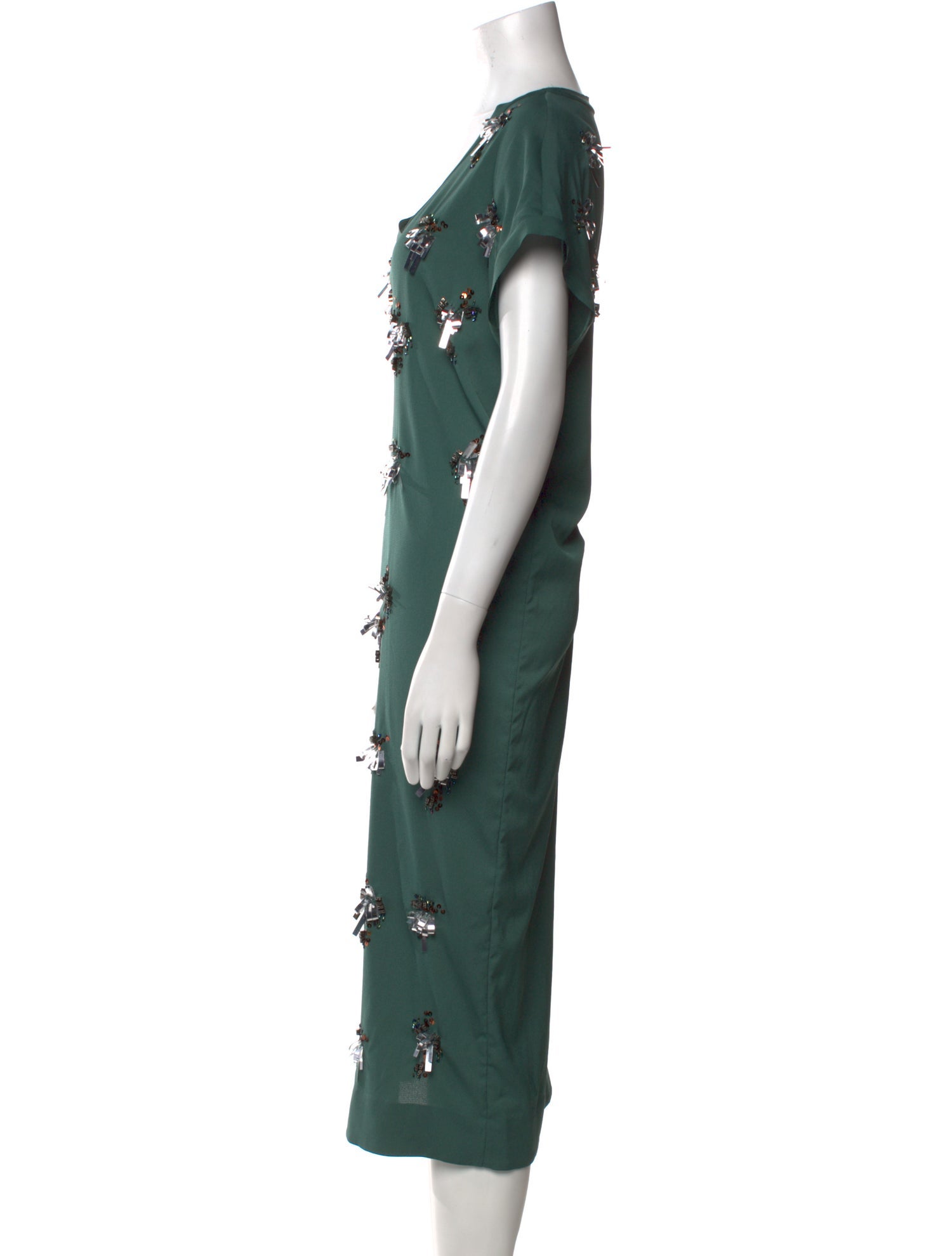 By Malene Birger Scoop Neck Long Dress