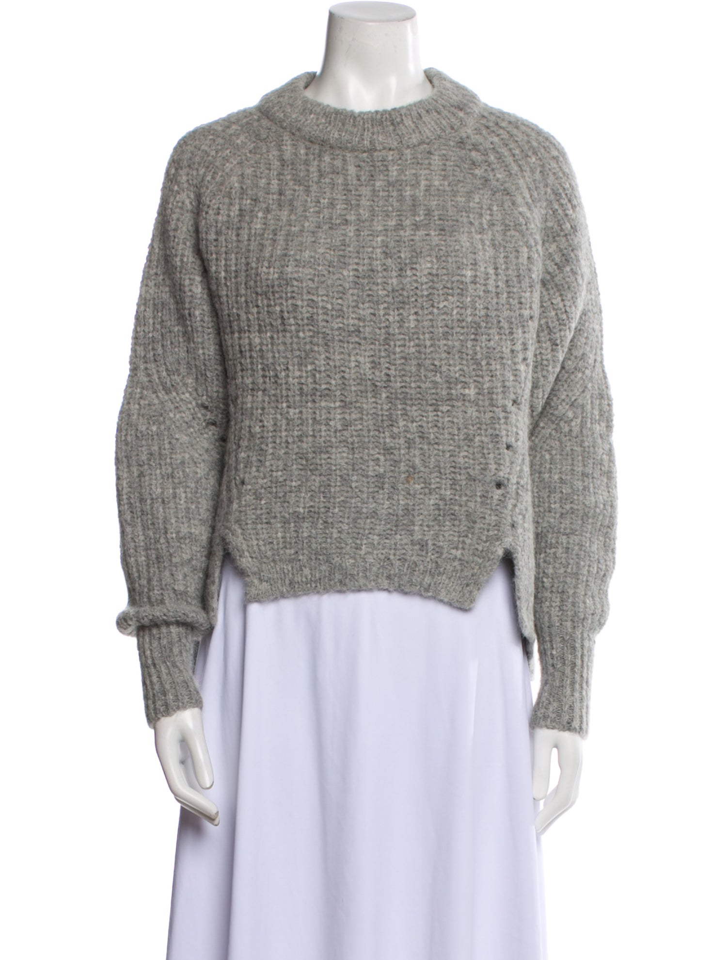 By Malene Birger Merino Wool Mock Neck Sweater