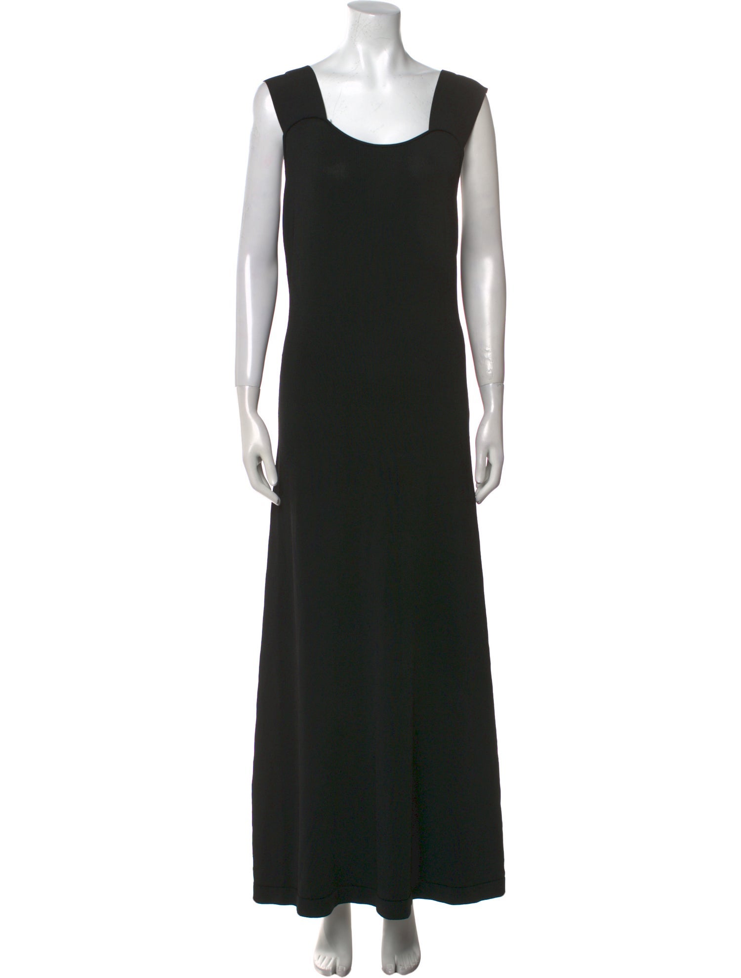 By Malene Birger Scoop Neck Long Dress