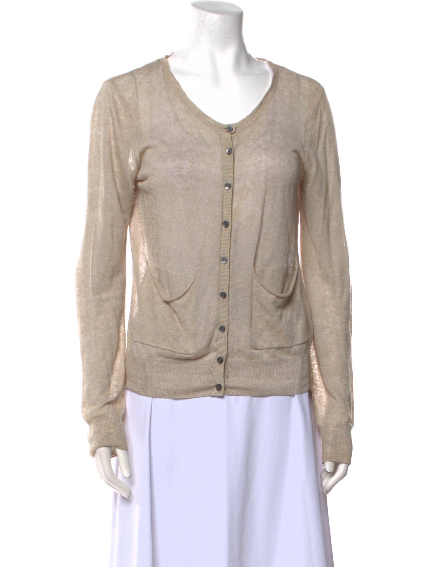 By Malene Birger Linen Scoop Neck Sweater