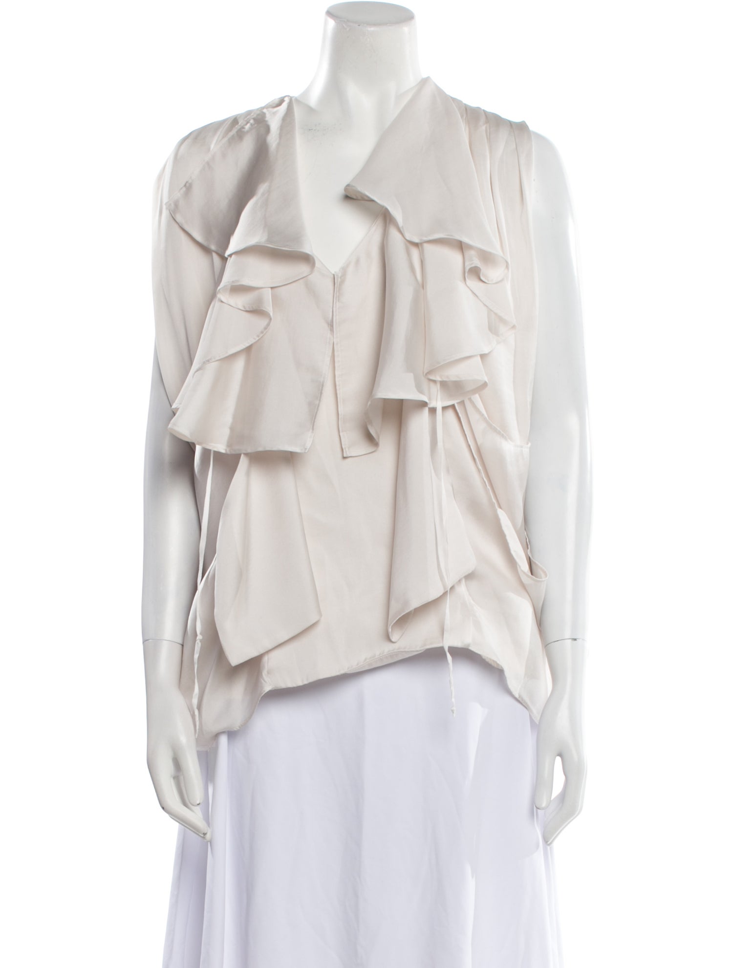 By Malene Birger V-Neck Sleeveless Blouse