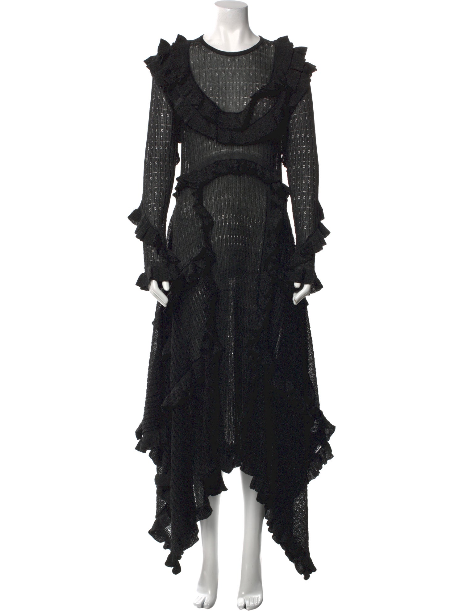 By Malene Birger Lace Pattern Long Dress