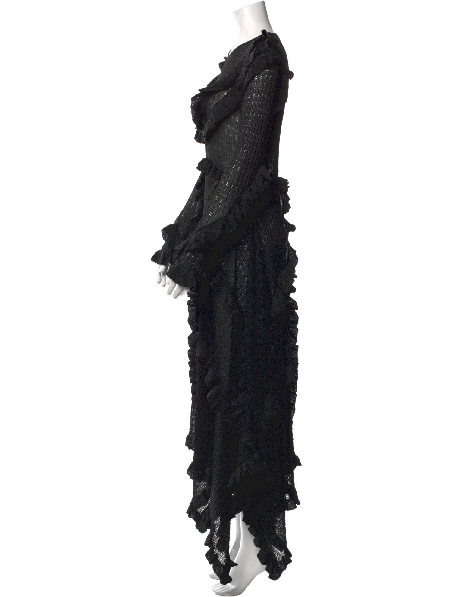 By Malene Birger Lace Pattern Long Dress