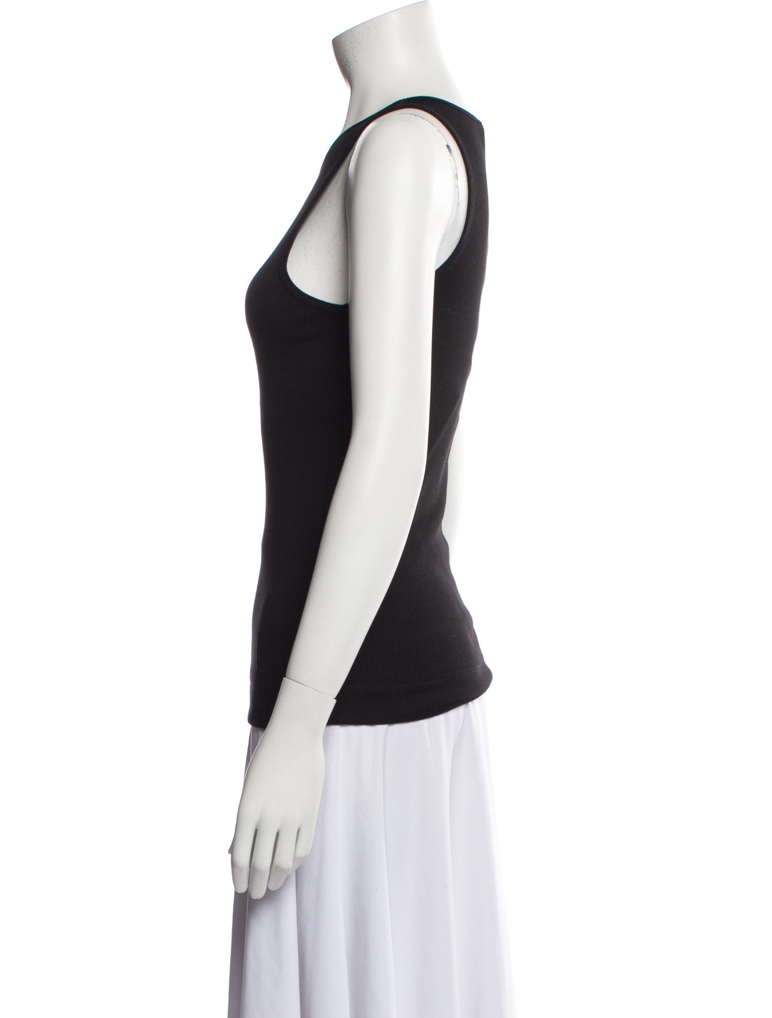 By Malene Birger Scoop Neck Sleeveless Top