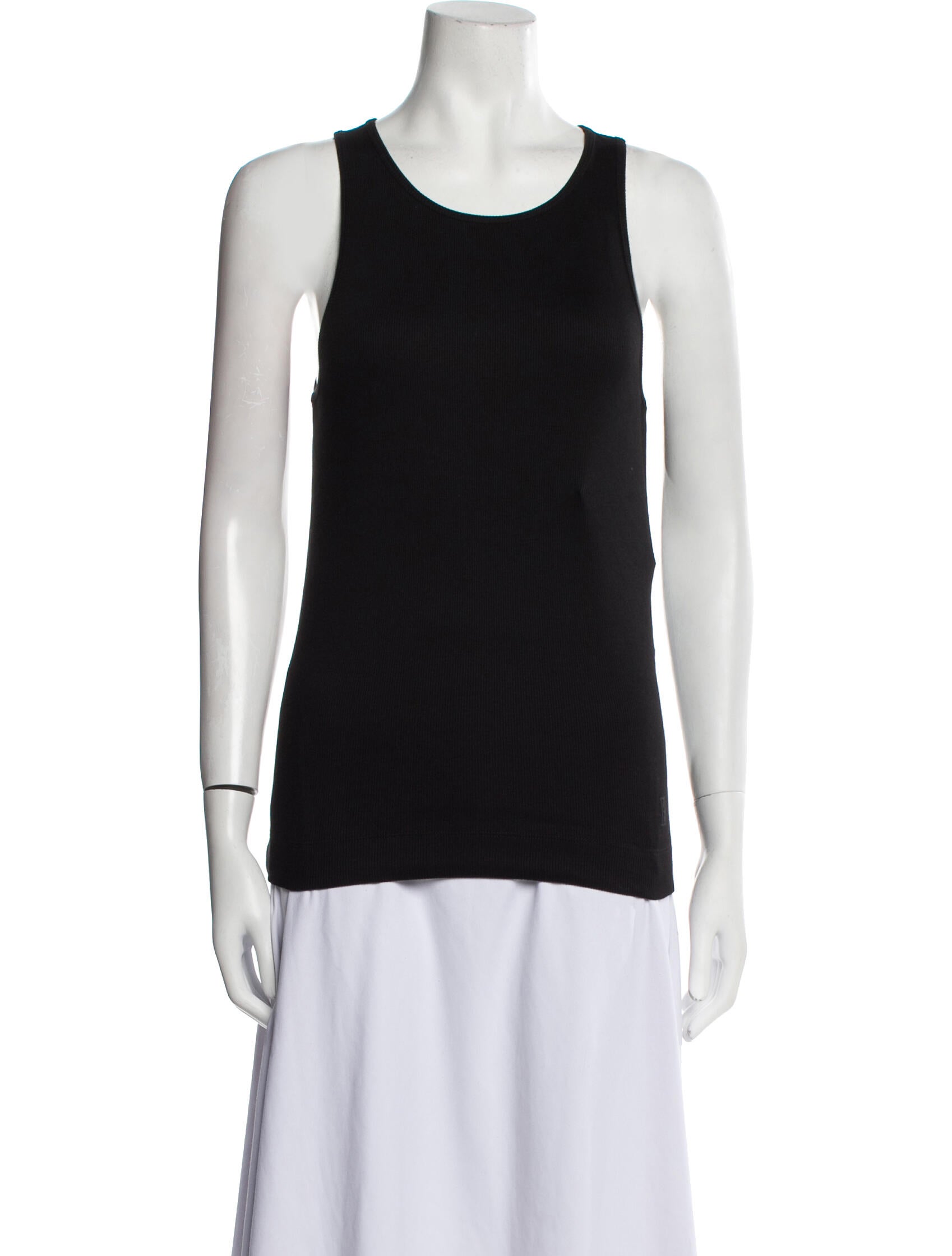 By Malene Birger Scoop Neck Sleeveless Top