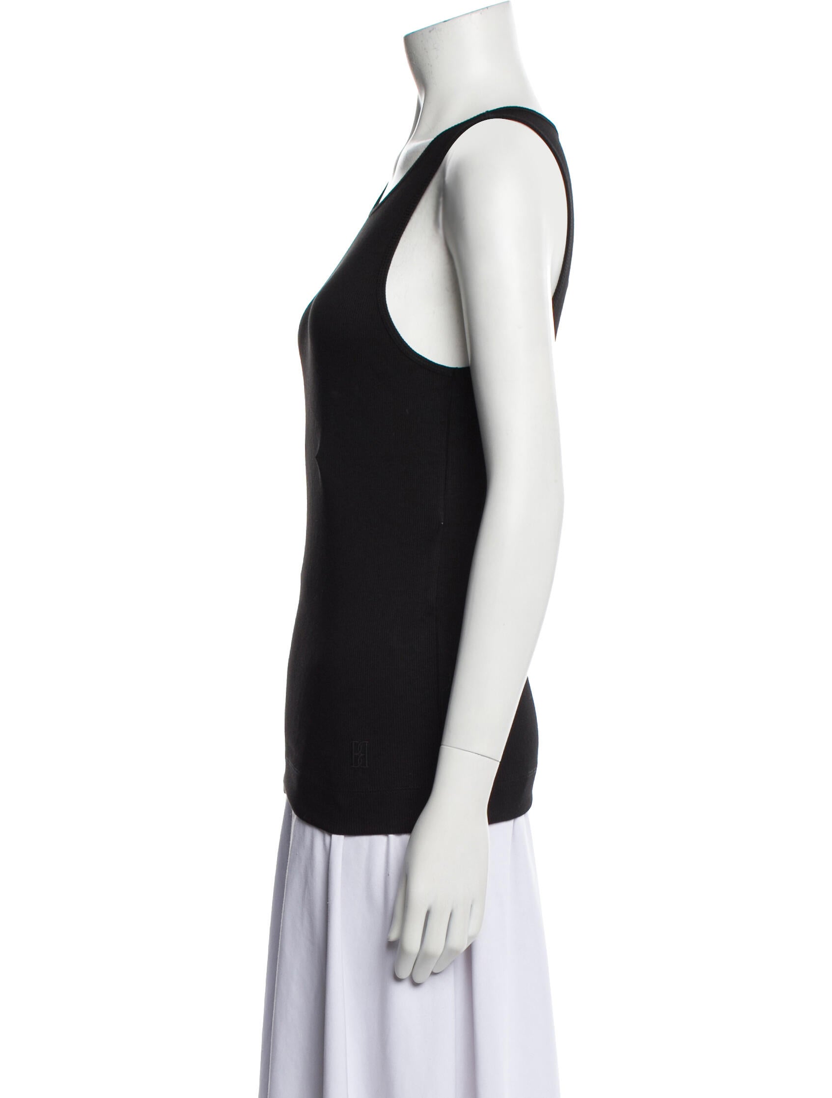 By Malene Birger Scoop Neck Sleeveless Top