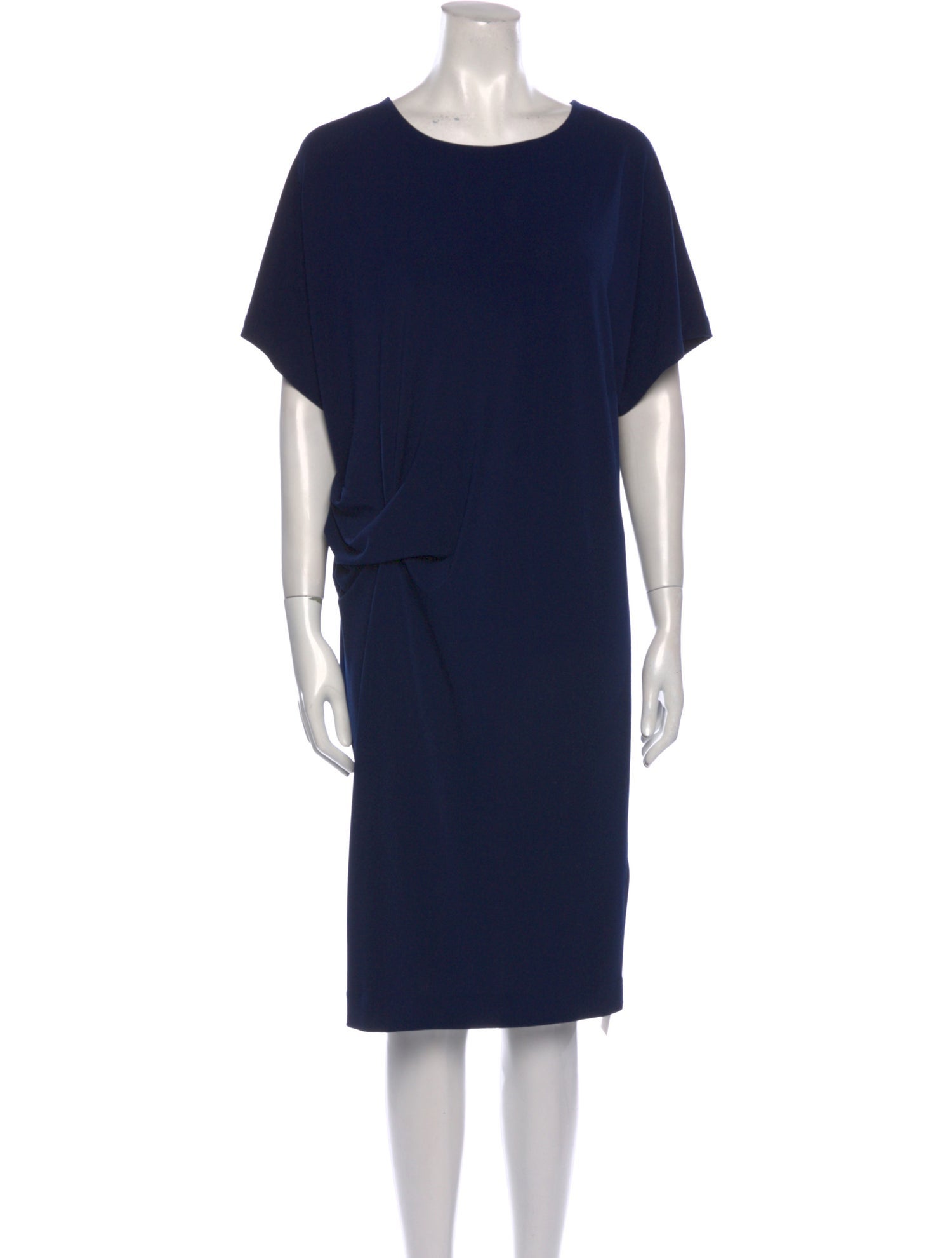 By Malene Birger Scoop Neck Knee-Length Dress