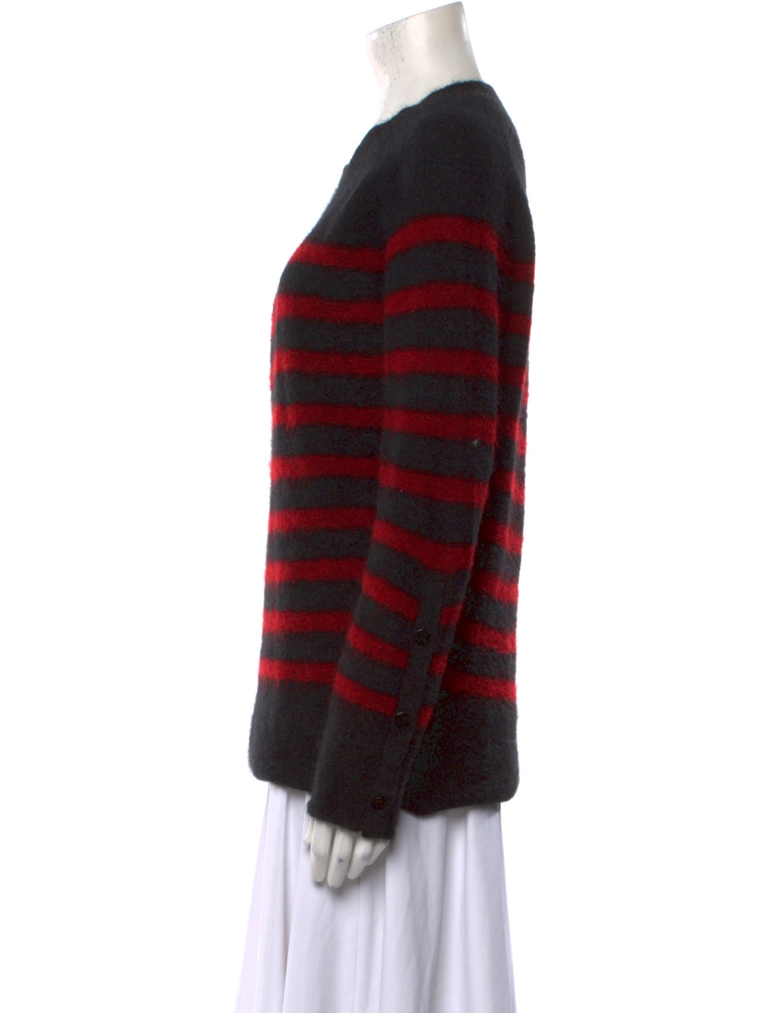 By Malene Birger Striped Crew Neck Sweater