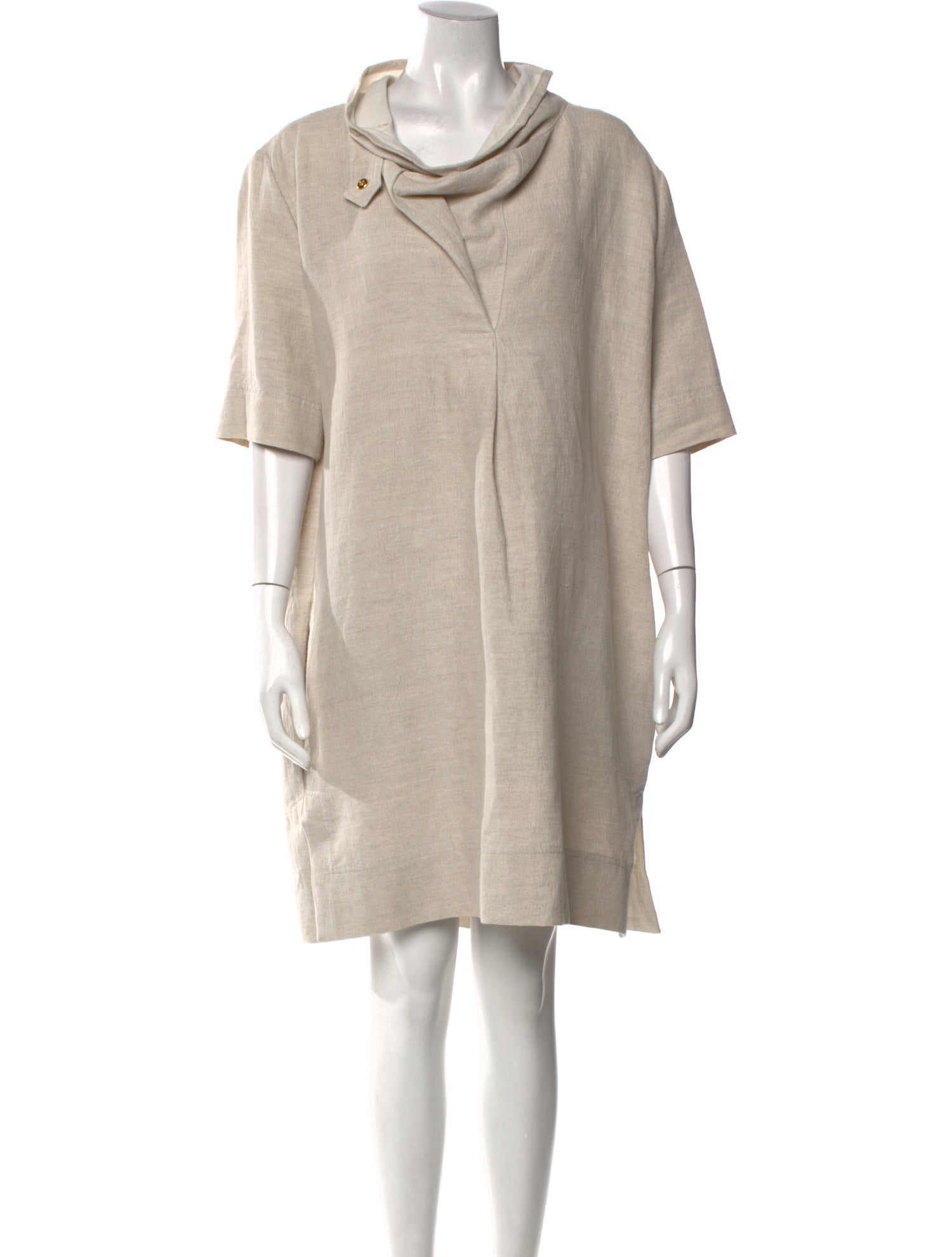 By Malene Birger Linen Mini Dress