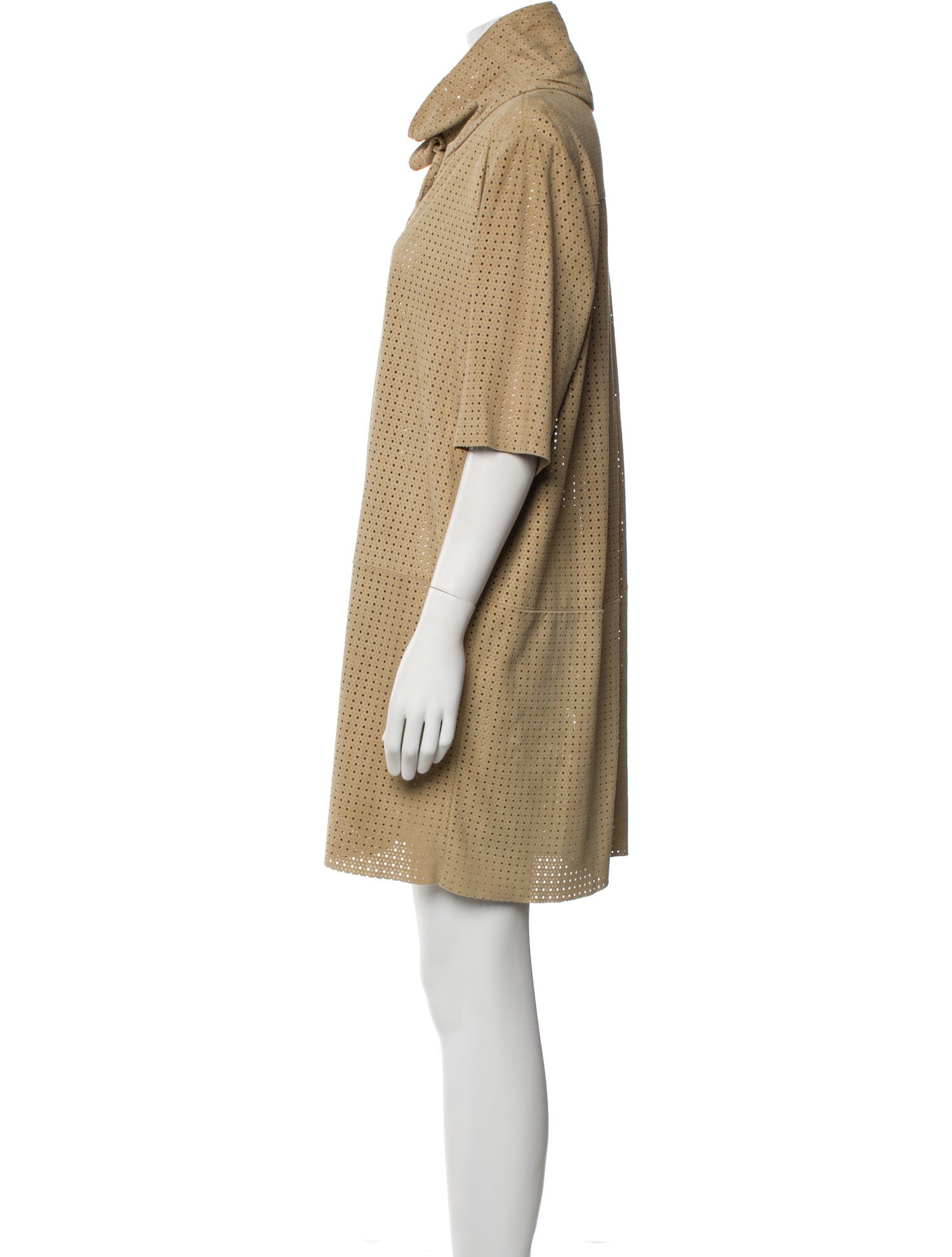 By Malene Birger Suede Mini Dress