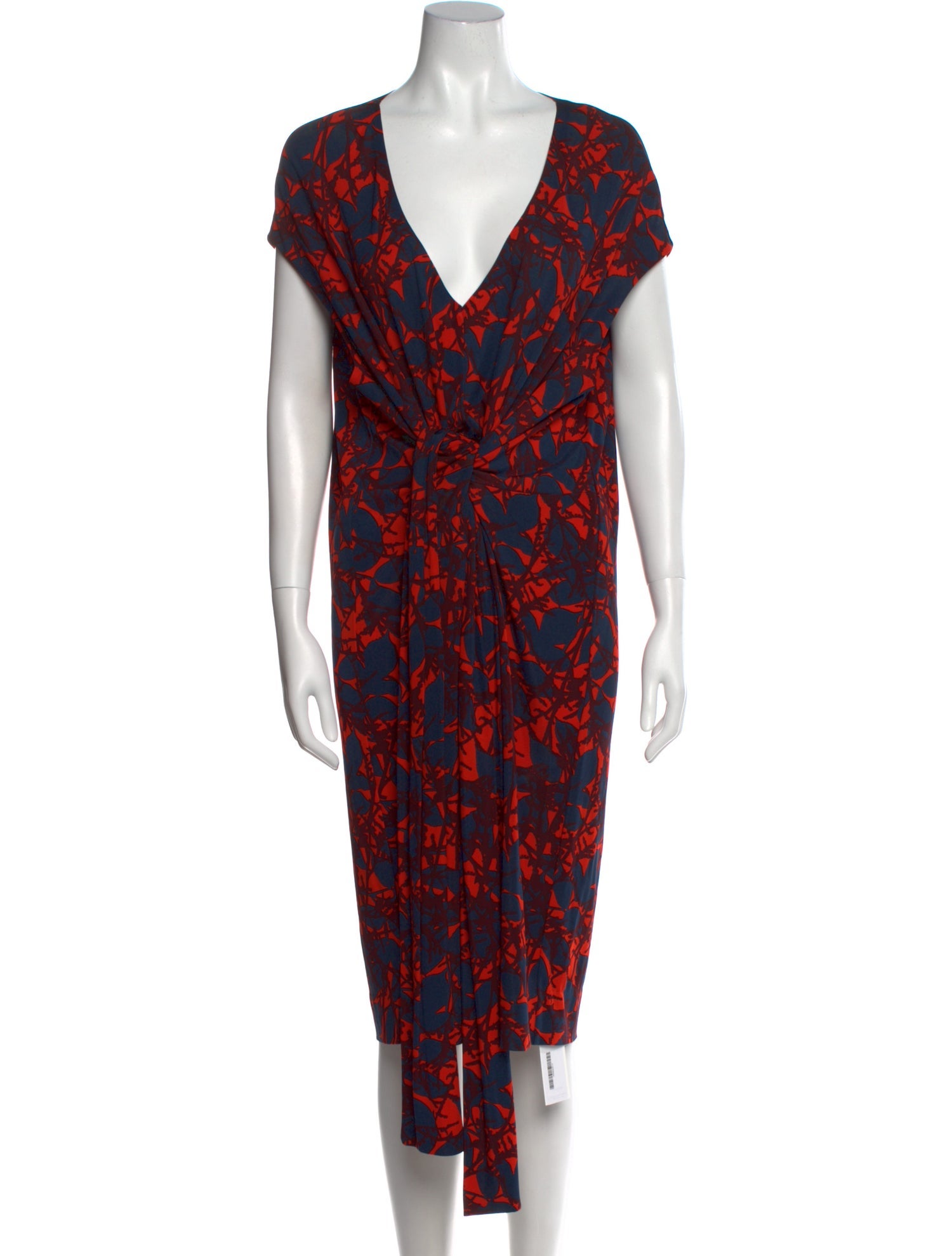 By Malene Birger Printed Knee-Length Dress