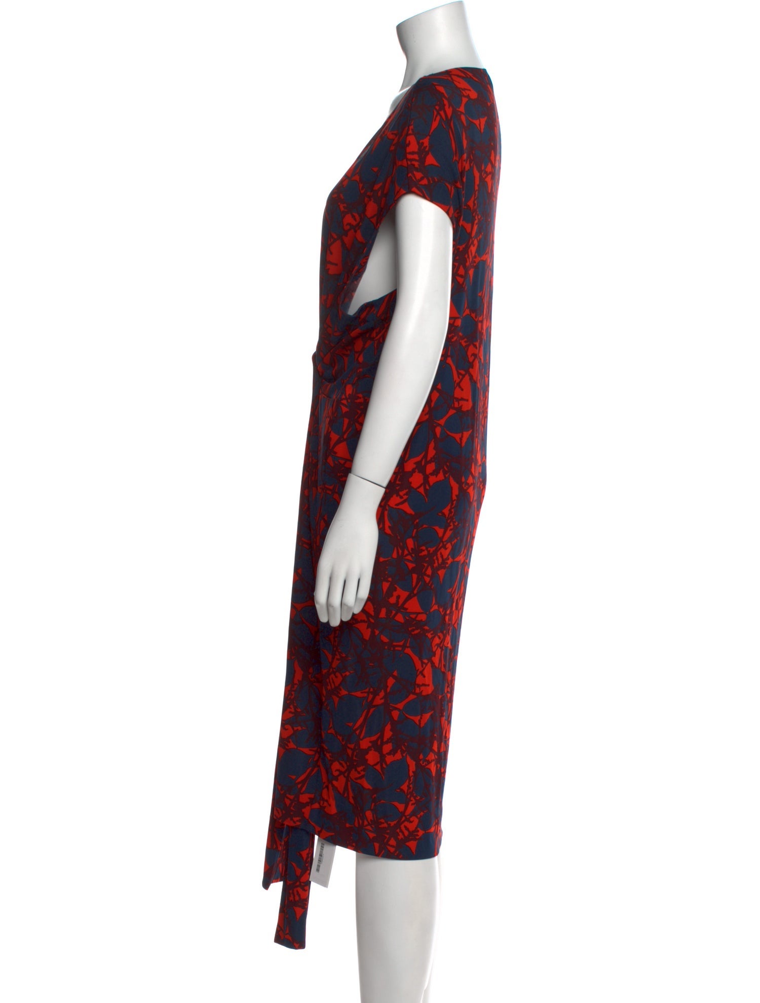 By Malene Birger Printed Knee-Length Dress