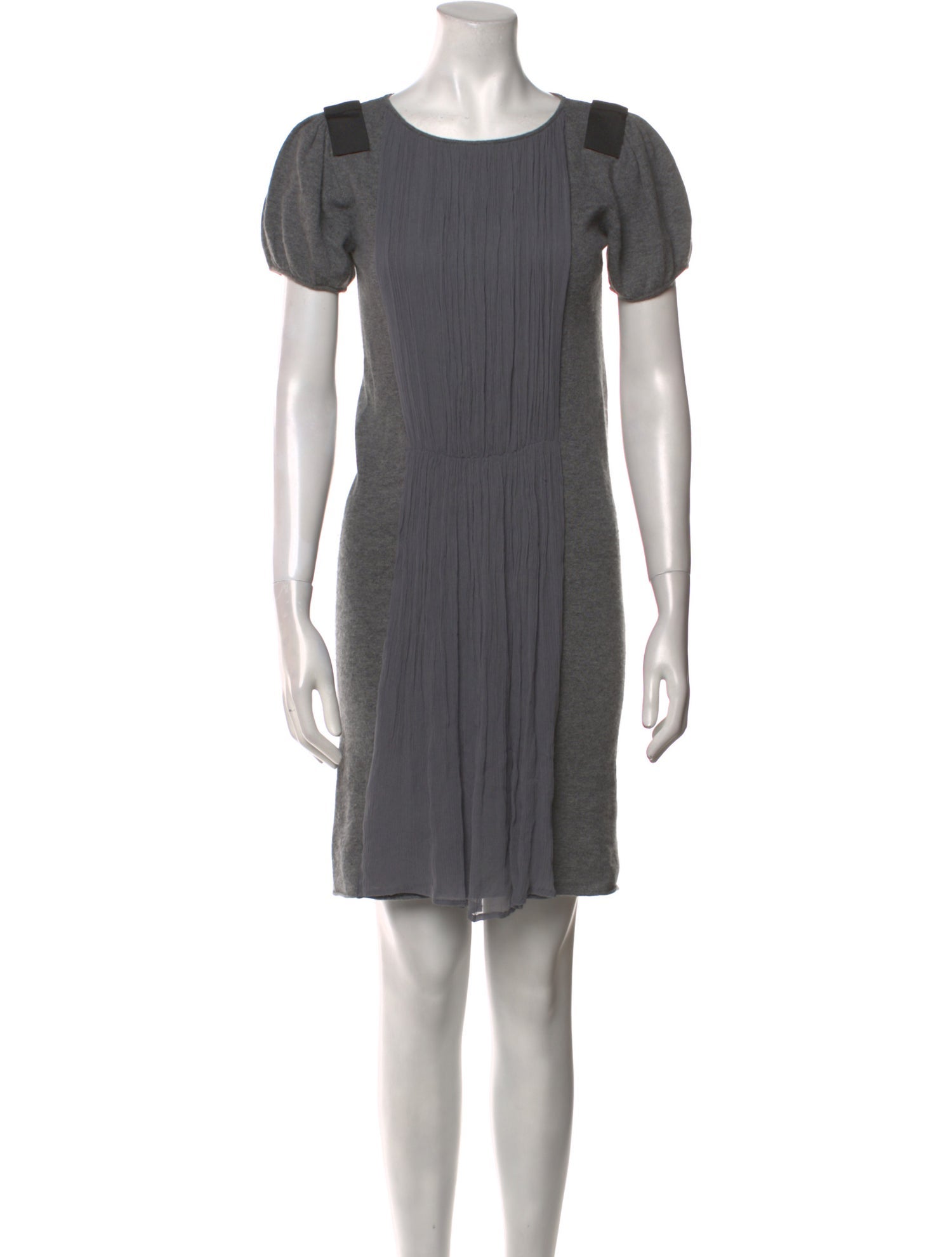 By Malene Birger Crew Neck Mini Dress