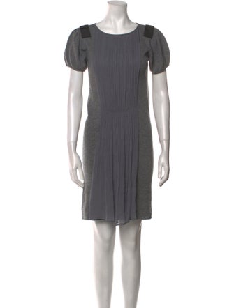 By Malene Birger Crew Neck Mini Dress