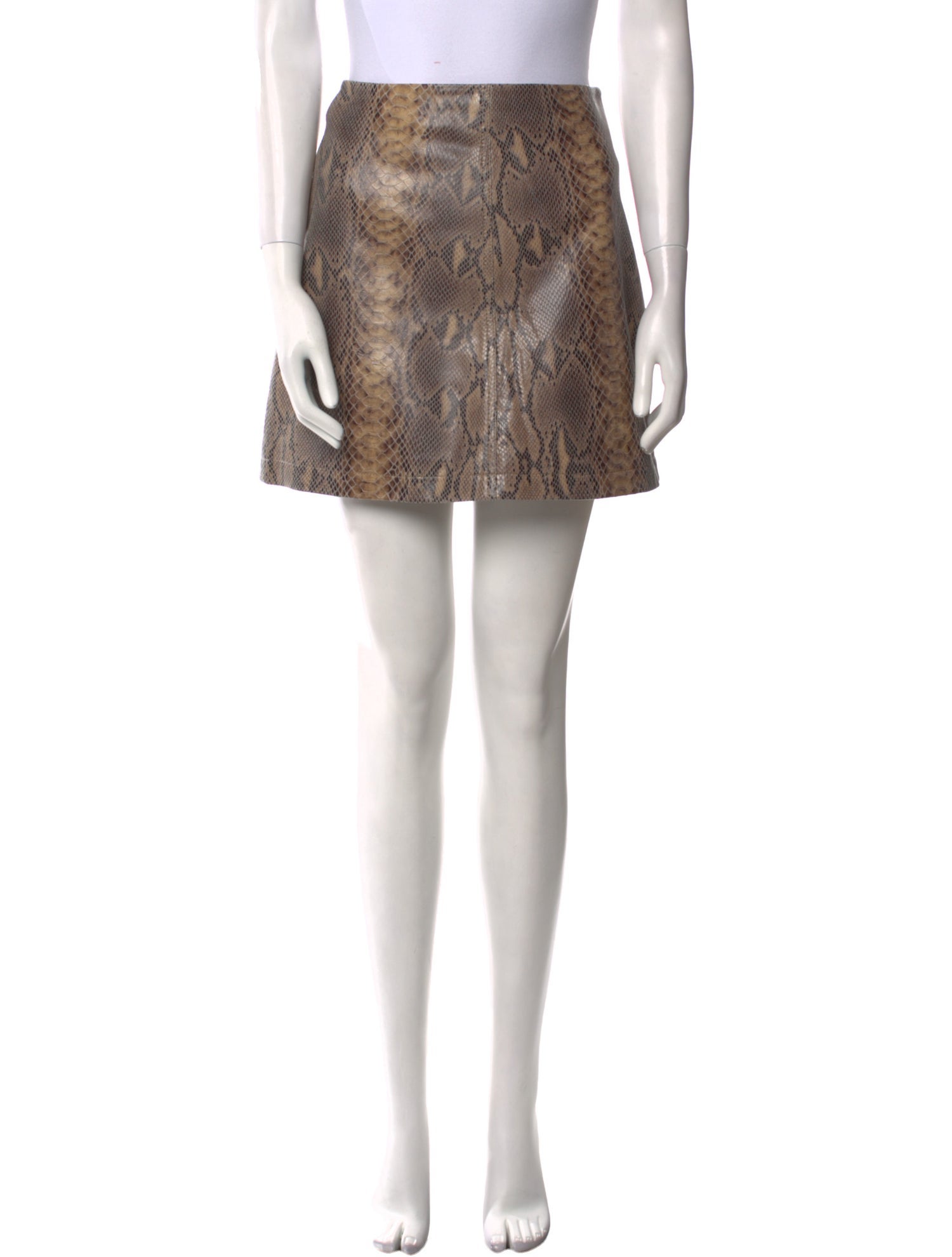 By Malene Birger Leather Mini Skirt w/ Tags