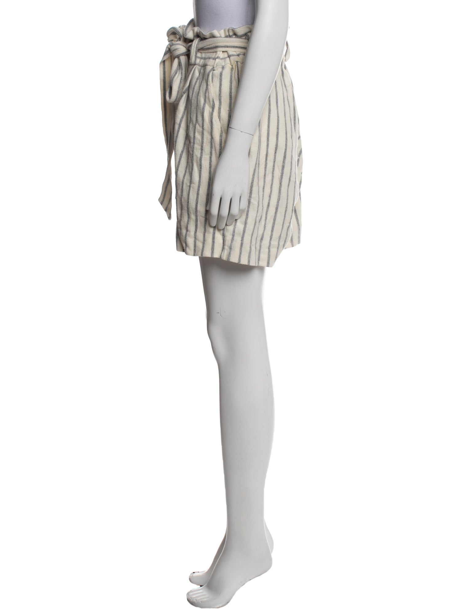 By Malene Birger Striped Mini Shorts