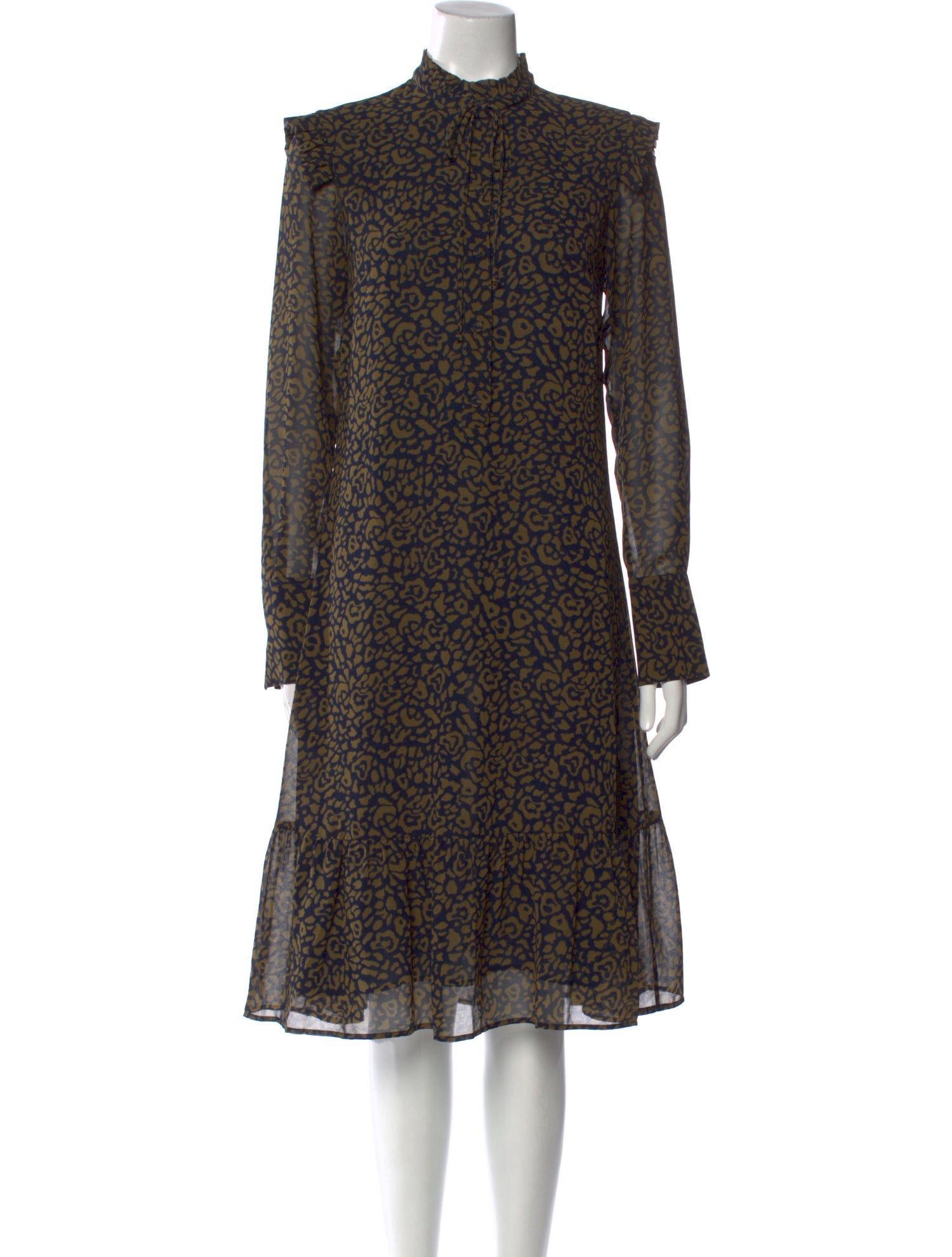 By Malene Birger Printed Midi Length Dress
