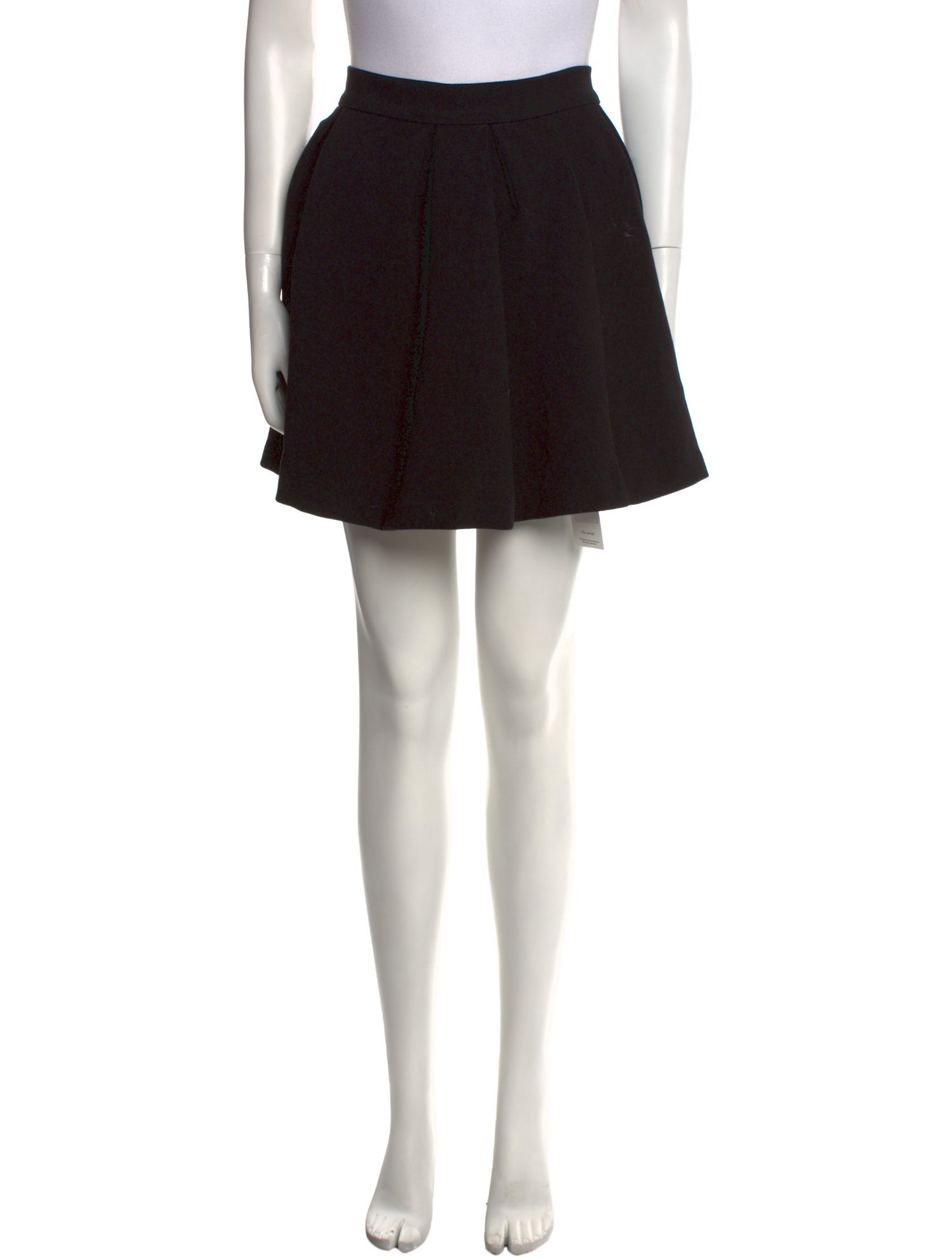 By Malene Birger Pleated Accents Mini Skirt