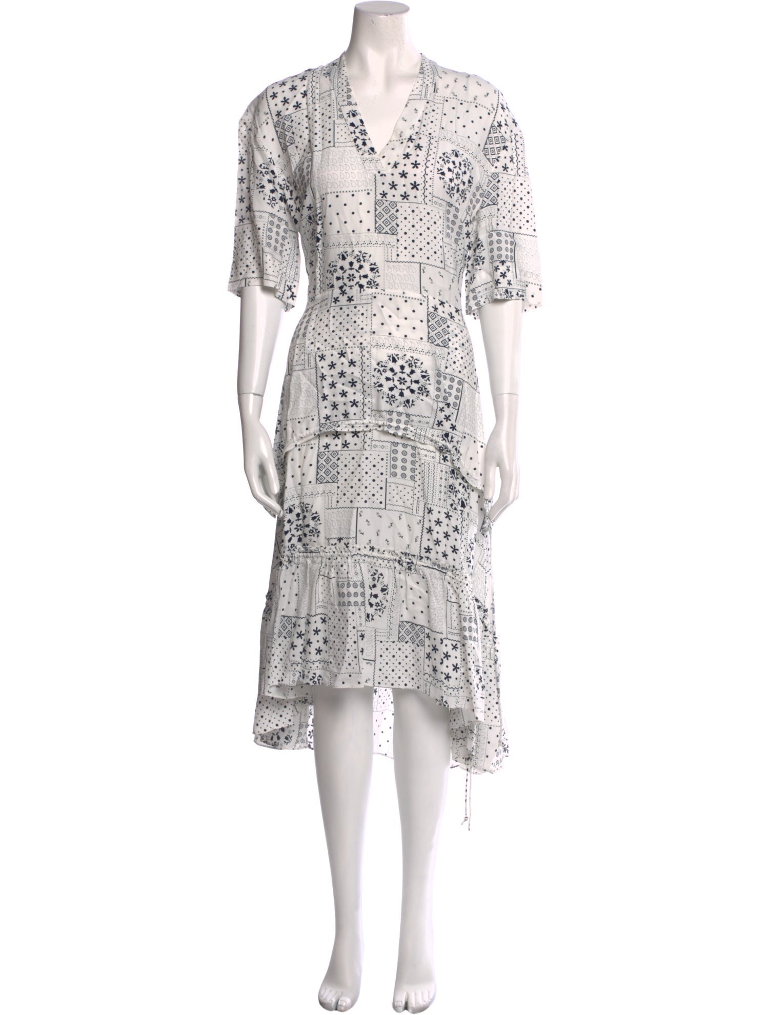 By Malene Birger Printed Midi Length Dress