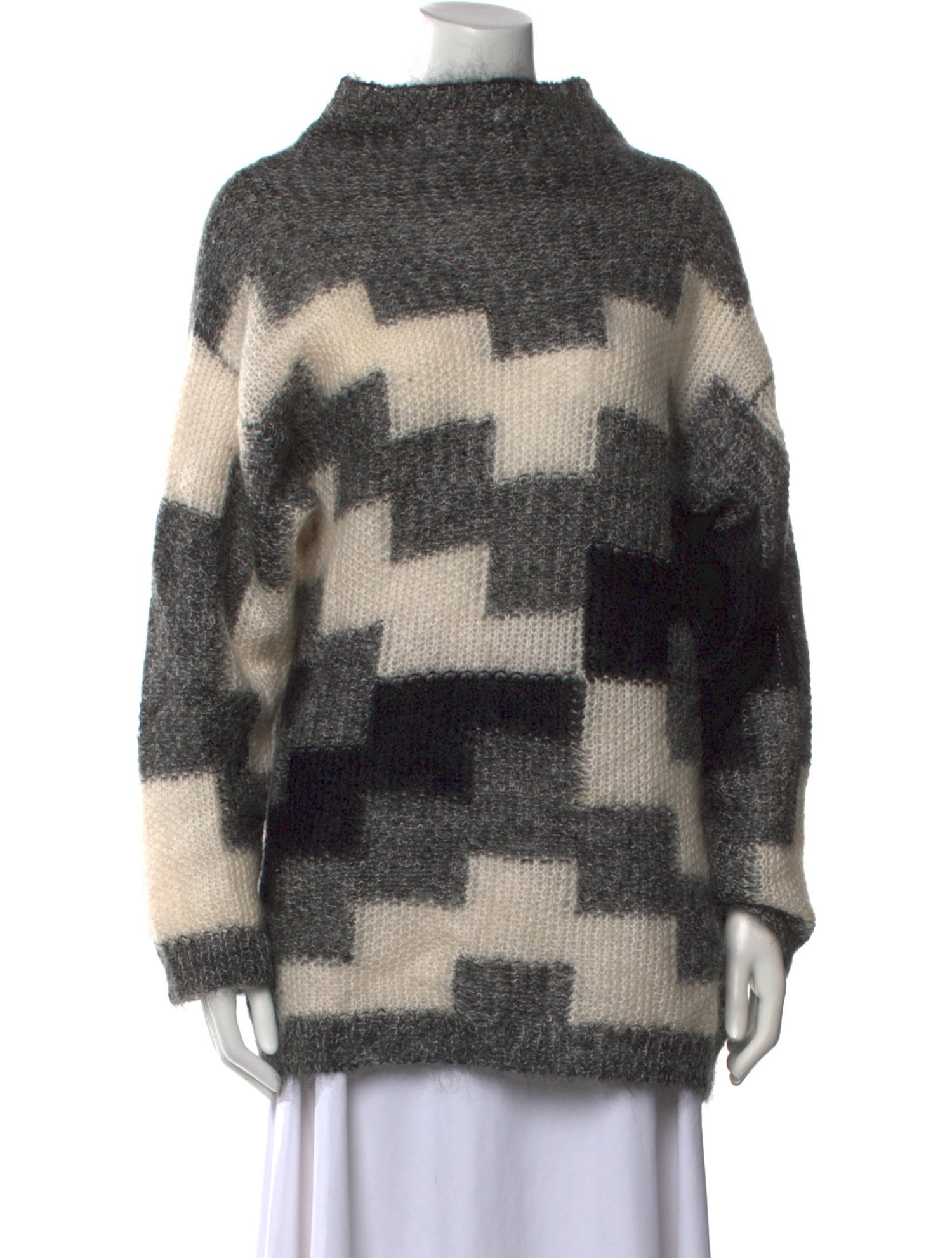 By Malene Birger Mohair Printed Sweater