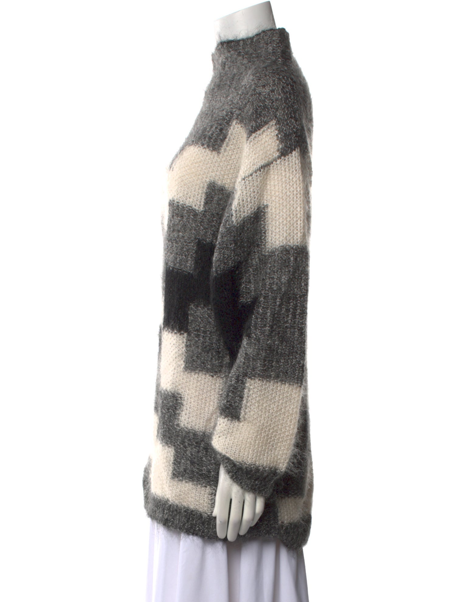 By Malene Birger Mohair Printed Sweater