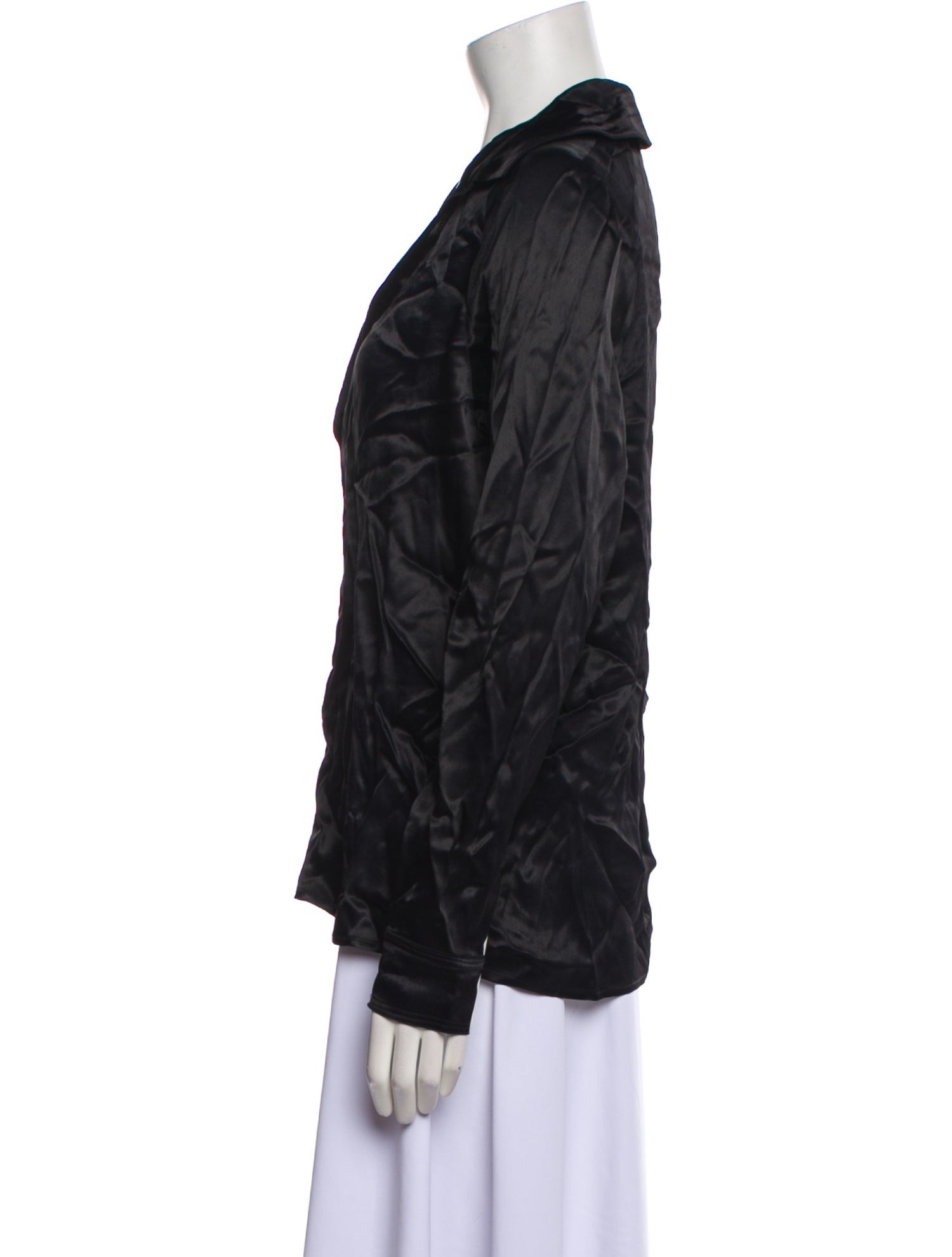 By Malene Birger V-Neck Long Sleeve Blouse