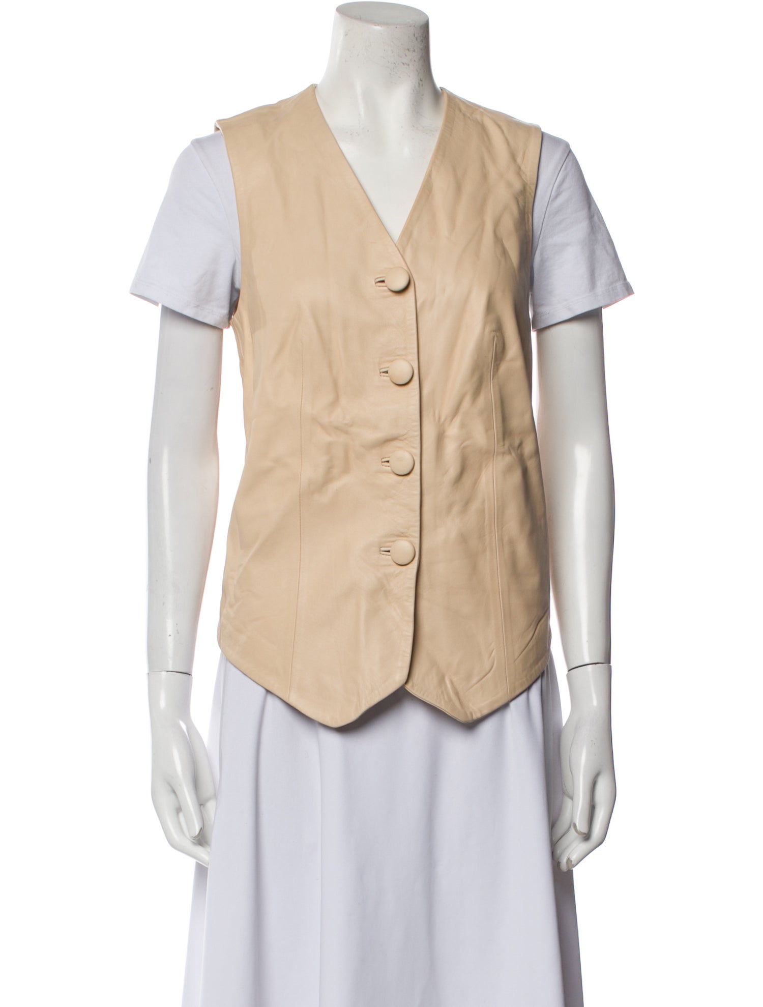 By Malene Birger Lamb Leather Vest