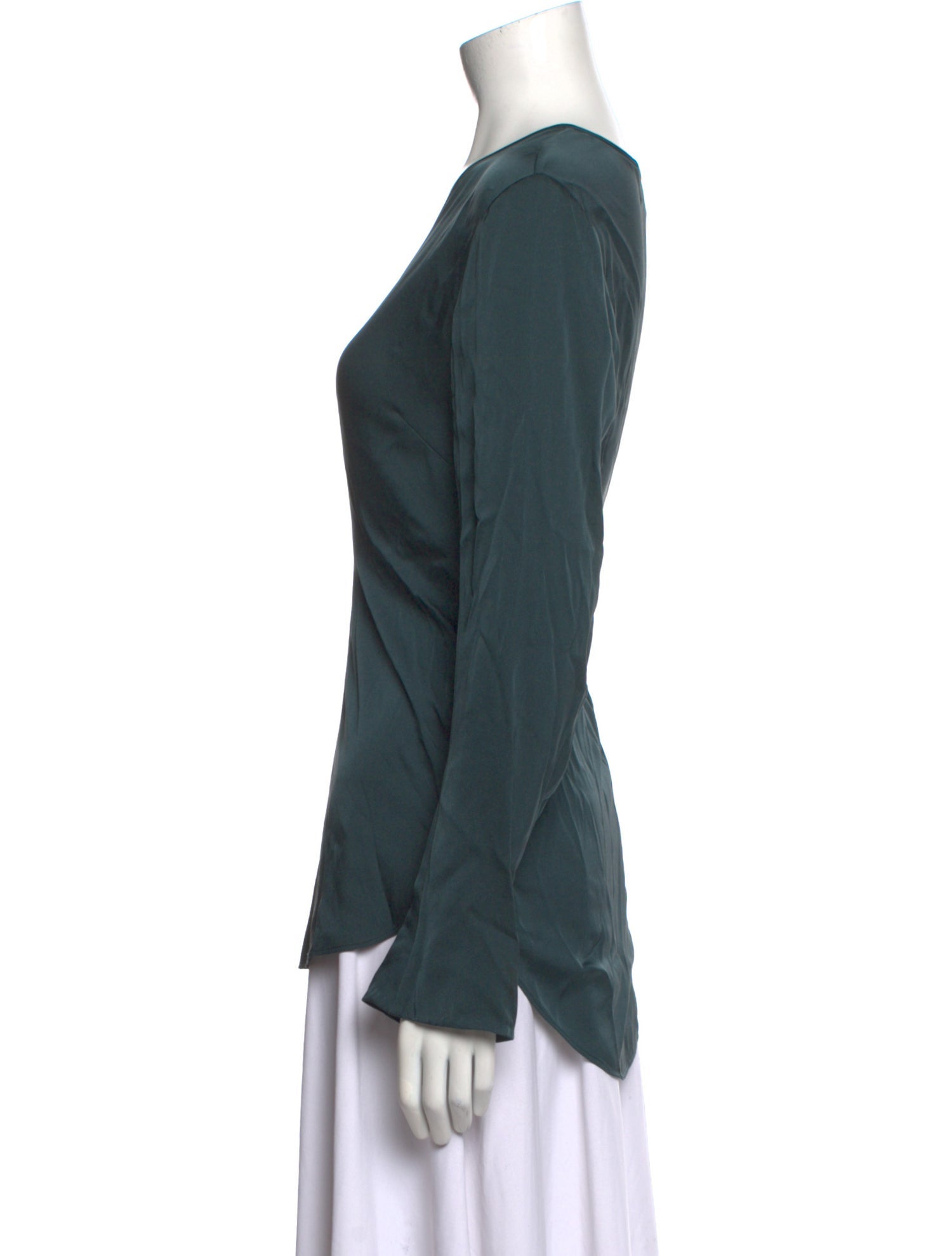 By Malene Birger Silk V-Neck Top