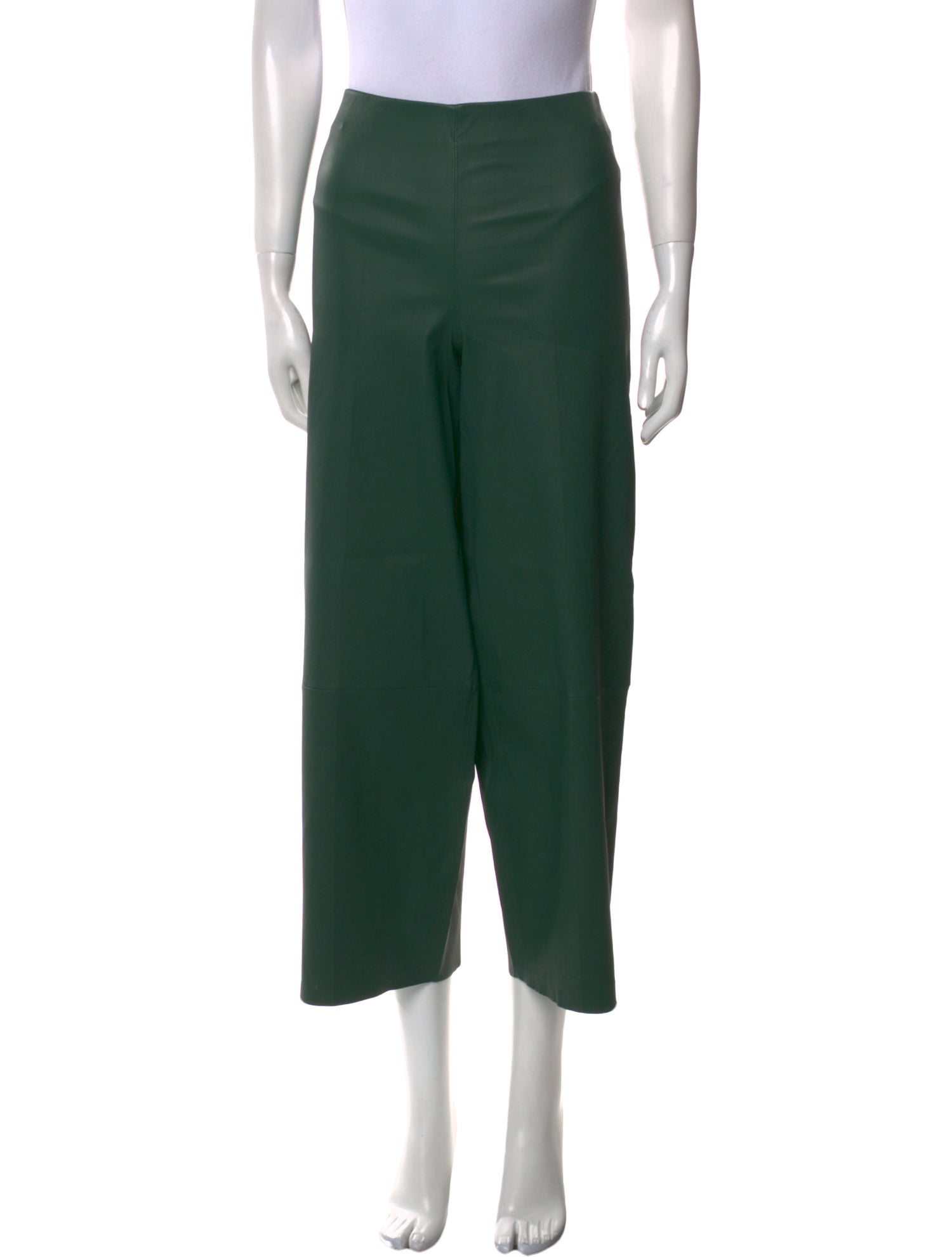 By Malene Birger Lambskin Wide Leg Pants